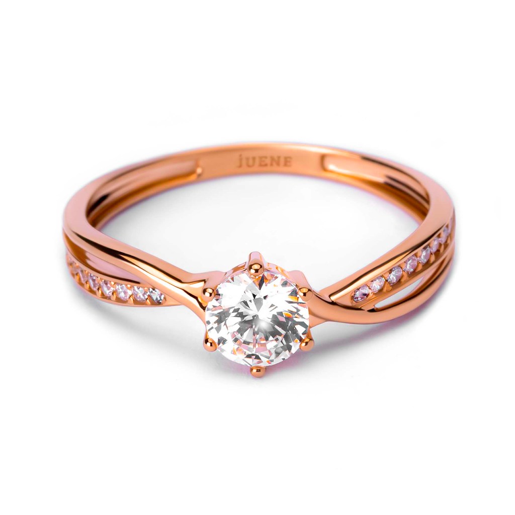 Cincin Emas 8k - Ciara Gold Ring - Tally Collection - Juene Jewelry