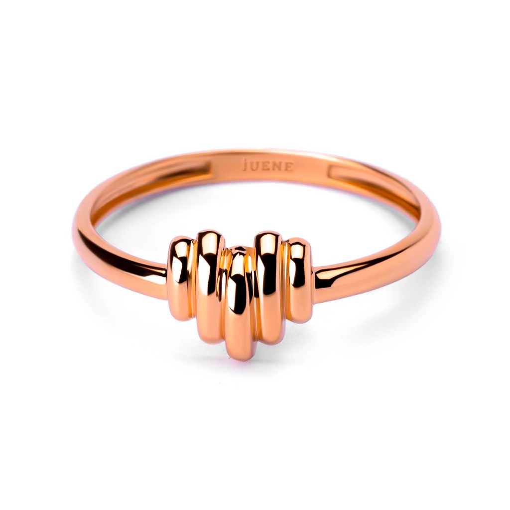 Cincin Emas 8k - Berta Gold Ring - Tally Collection - Juene Jewelry