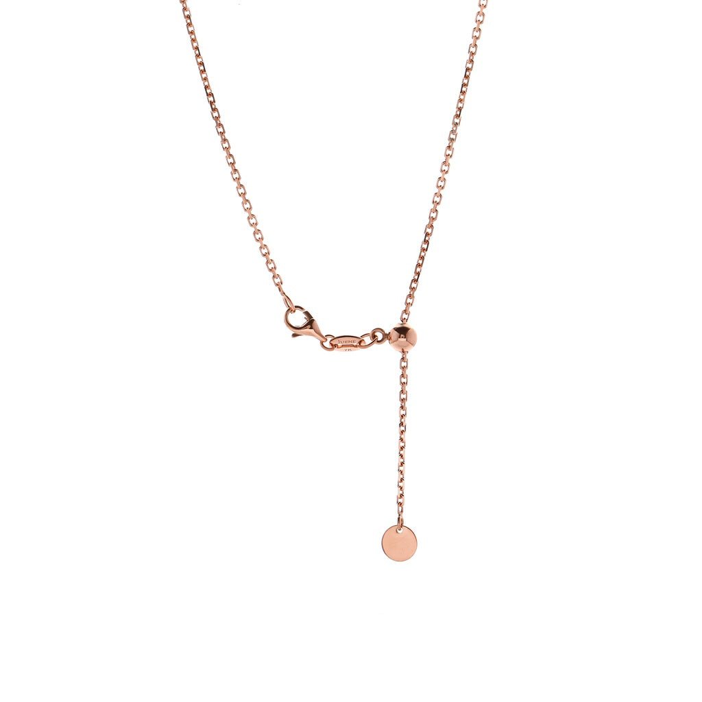 Juene Kalung Emas 7K - Patricia Necklace 02 - Dazzling Juene| AJS KV 002W-0001