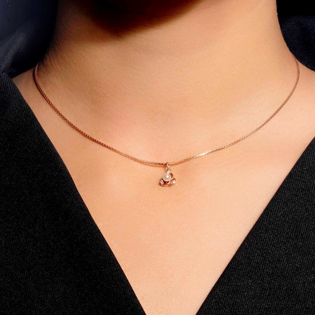 Kalung rantai Emas 7k - Tissa Gold Necklace - Luxxe 04 Collection - Juene Jewelry - Juene