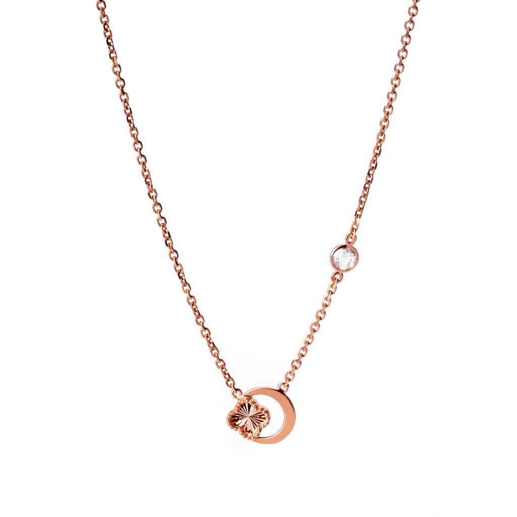 Kalung Serut 8K - Biya Gold Necklace - Viviene Collection - Juene Jewelry - Juene