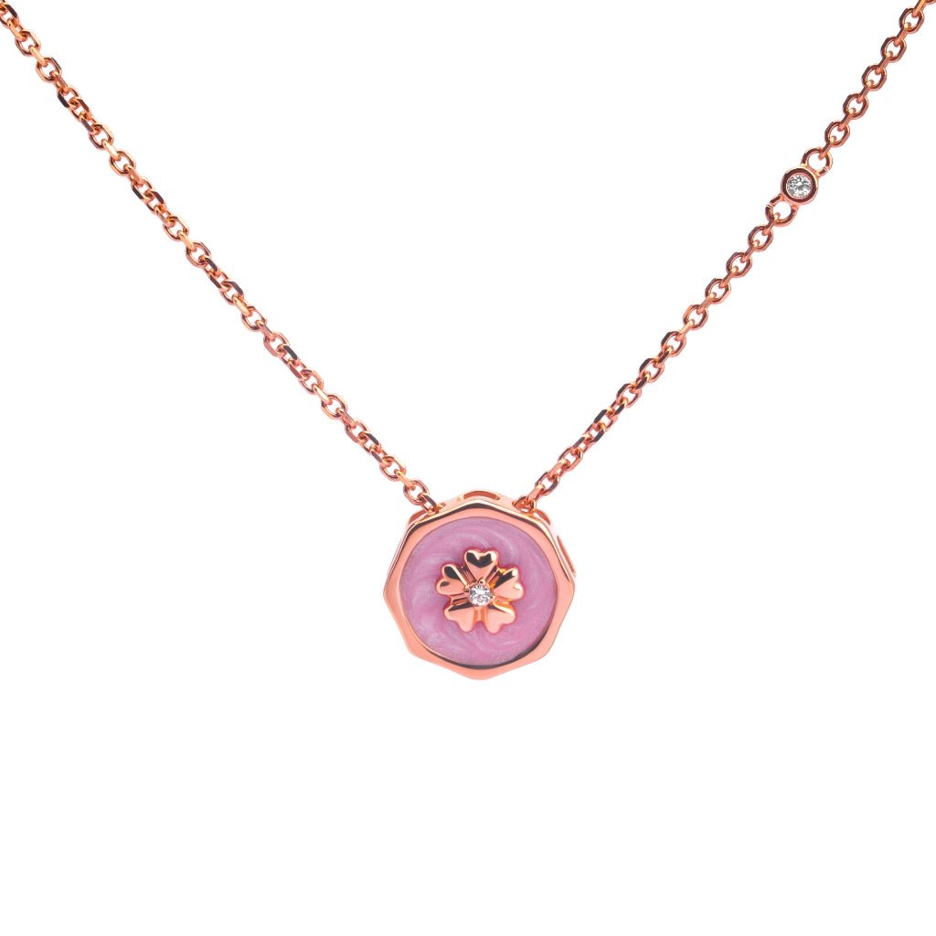 Kalung Serut Emas 7k - Anya Gold Necklace - Charlotte Collection - Juene Jewelry - Juene