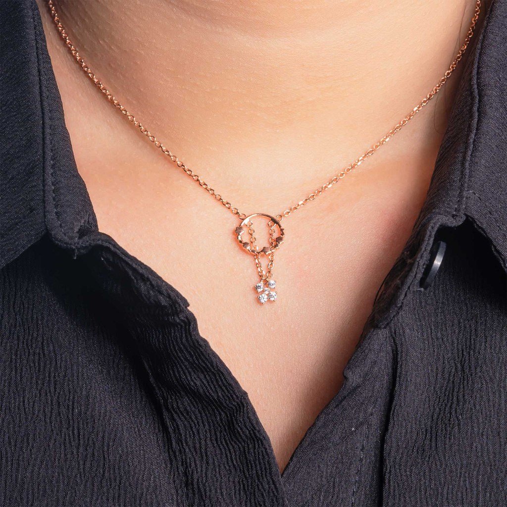 Kalung Serut Emas 7k - Cila Gold Necklace - Treasure Collection - Juene Jewelry - Juene