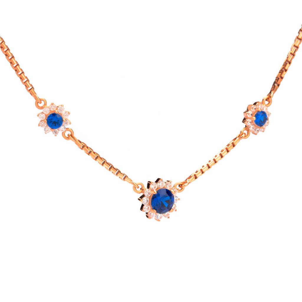 Kalung Serut Emas 7k - Kyna Gold Necklace - Moonveil Collection - Juene Jewelry - Juene