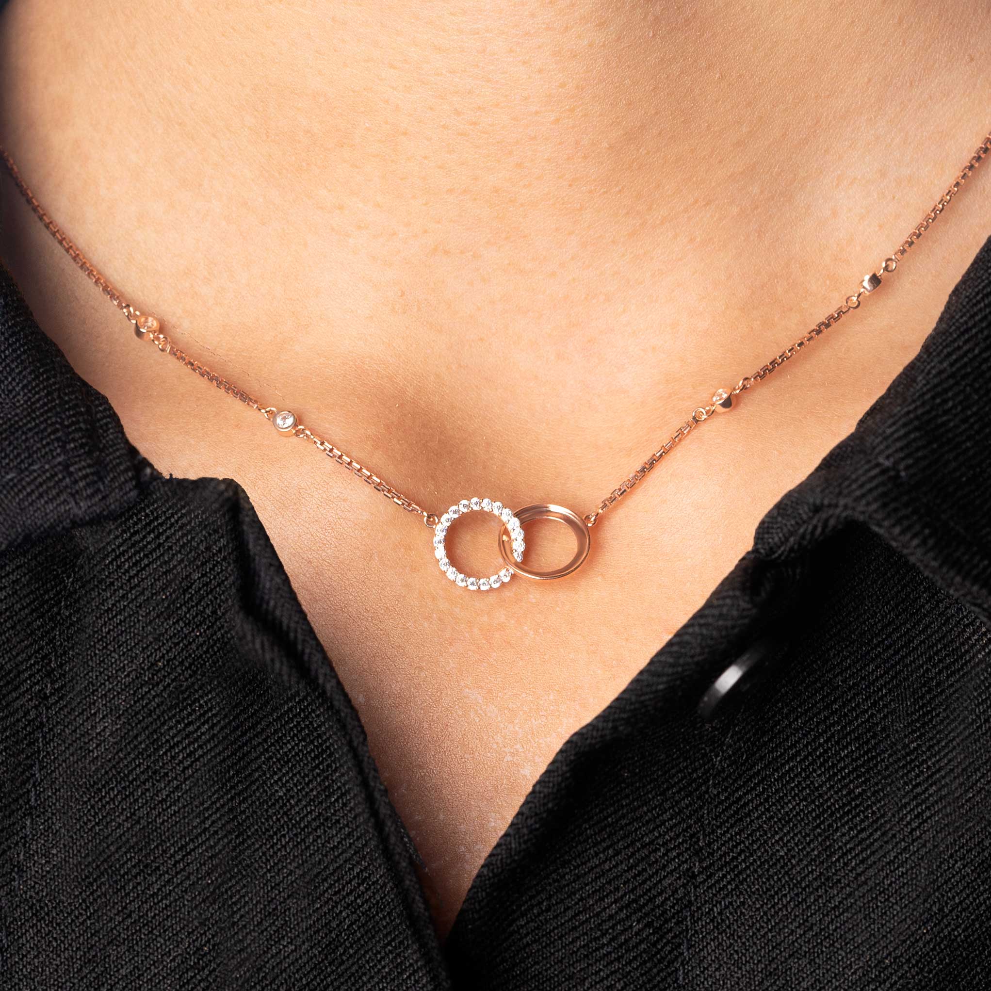 Kalung Serut Emas 7k - Prisia Gold Necklace - Treasure Collection - Juene Jewelry - Juene