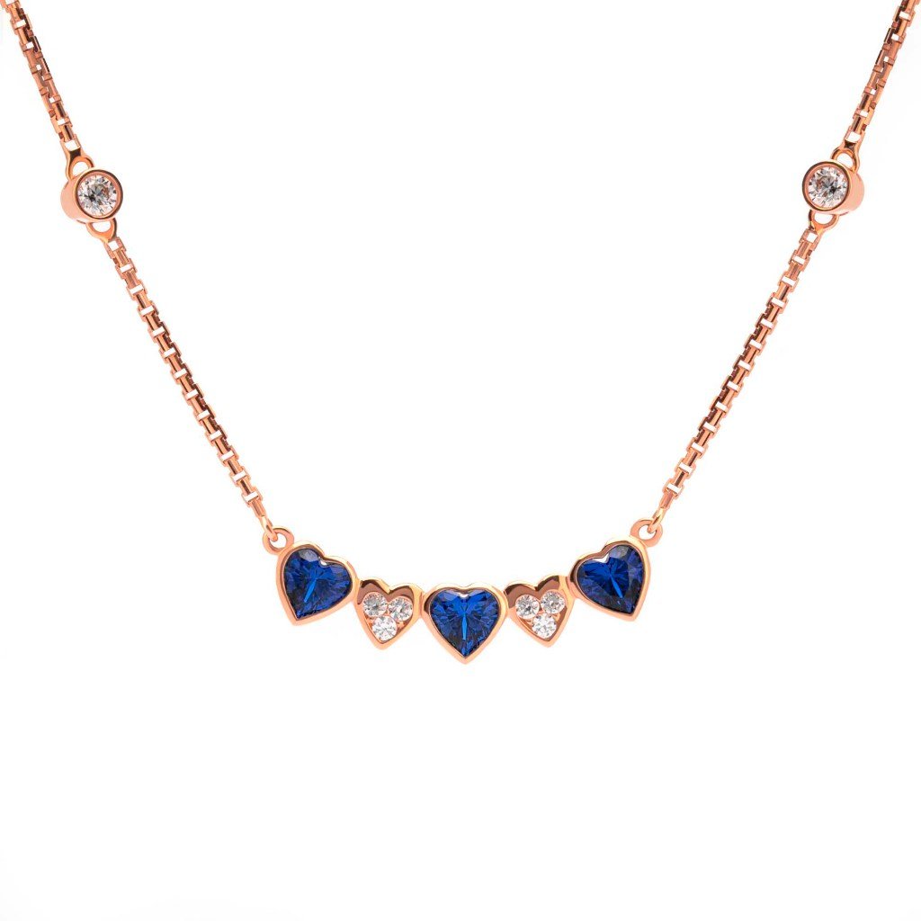 Kalung Serut Emas 7k - True Gold Necklace - Moonveil Collection - Juene Jewelry - Juene