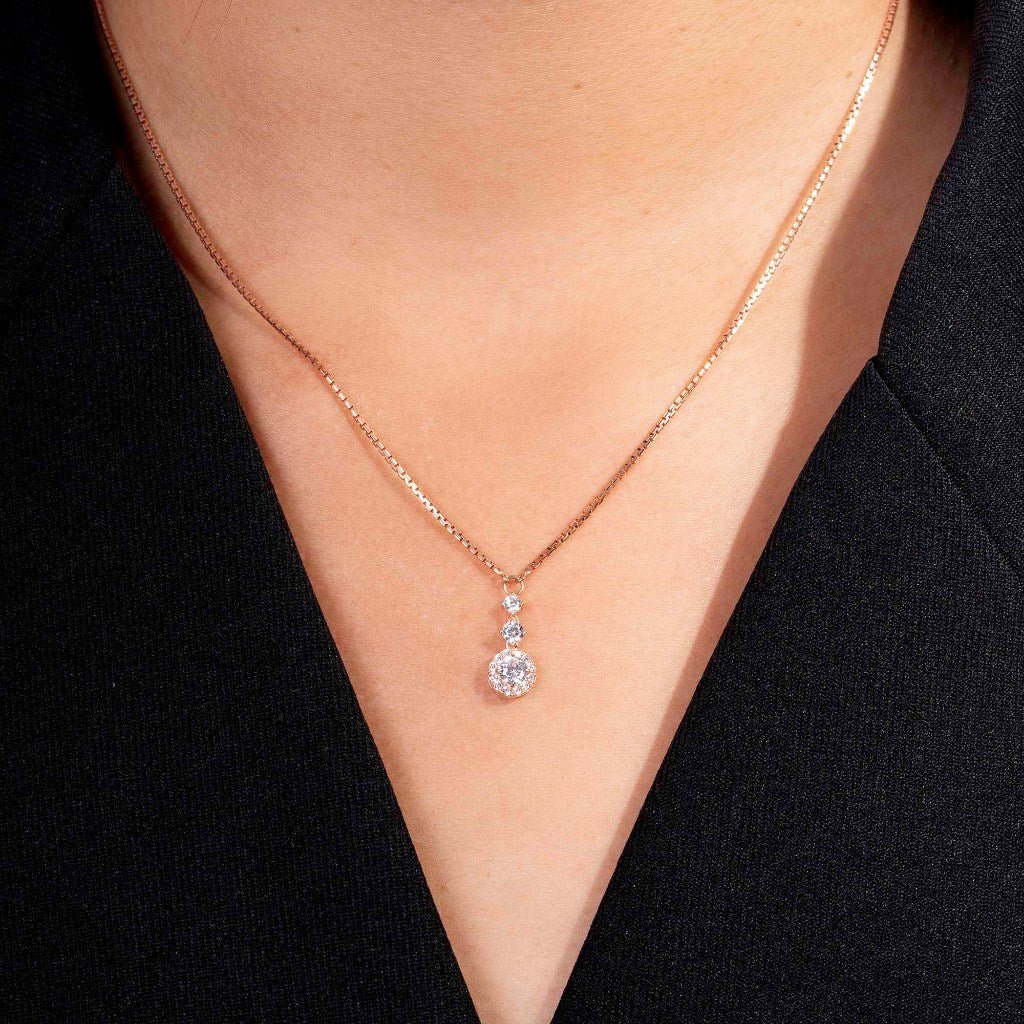 Kalung Serut Emas 8K - Howa Gold Necklace - Brianeta Collection - Juene Jewelry - Juene Jewelry