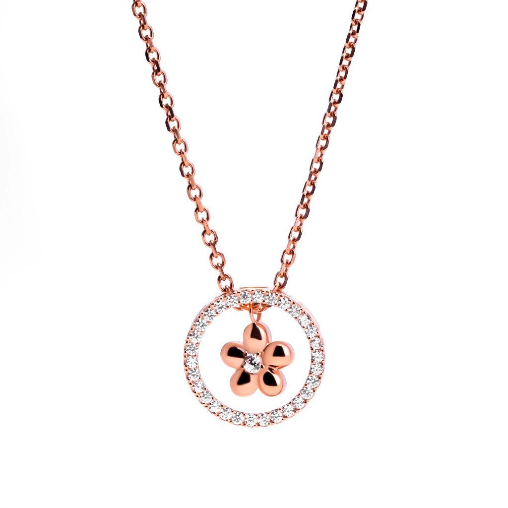 Kalung Serut Emas 8K - Linia Gold Necklace - Veya Collection - Juene Jewelry - Juene