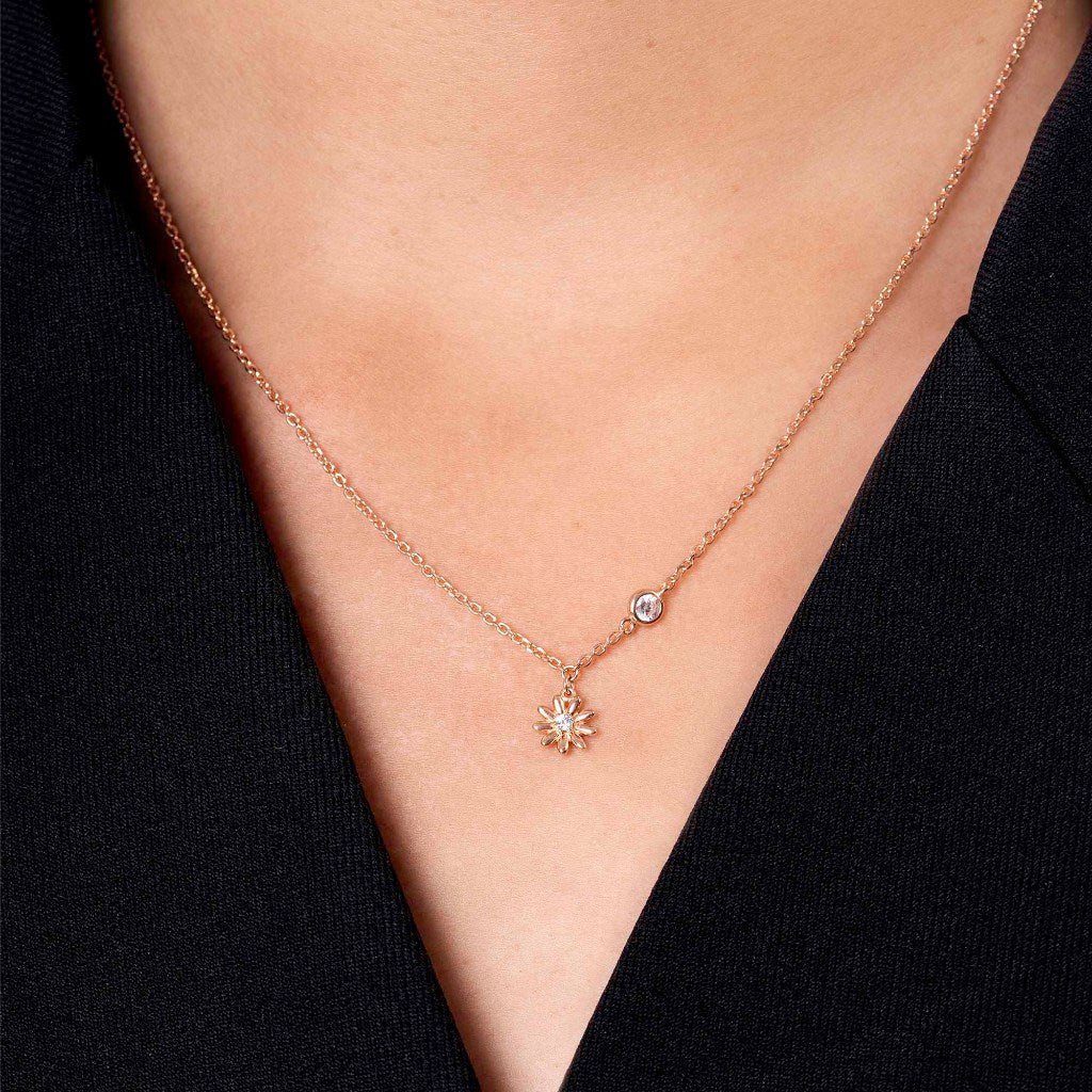 Kalung Serut Emas 8K - Nalaya Gold Necklace - Brianeta Collection - Juene Jewelry - Juene Jewelry