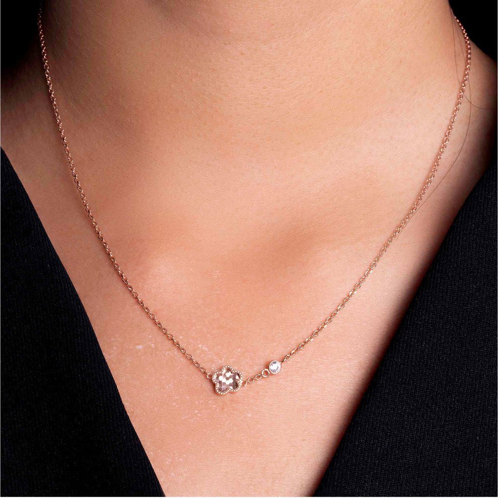 Kalung Serut Emas 8k - Naomi Gold Necklace - Evelina Collection - Juene Jewelry - Juene Jewelry