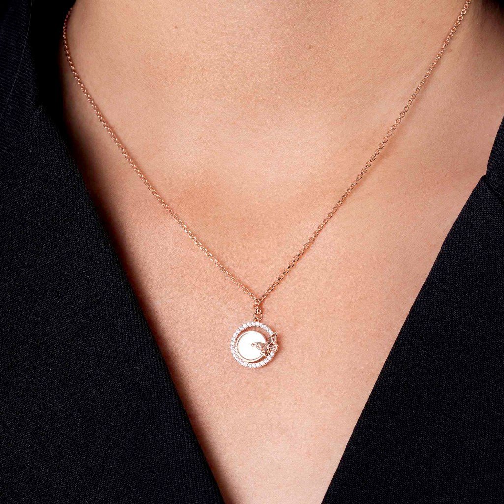 Kalung Serut Emas 8K - Savana Gold Necklace - Brianeta Collection - Juene Jewelry - Juene Jewelry