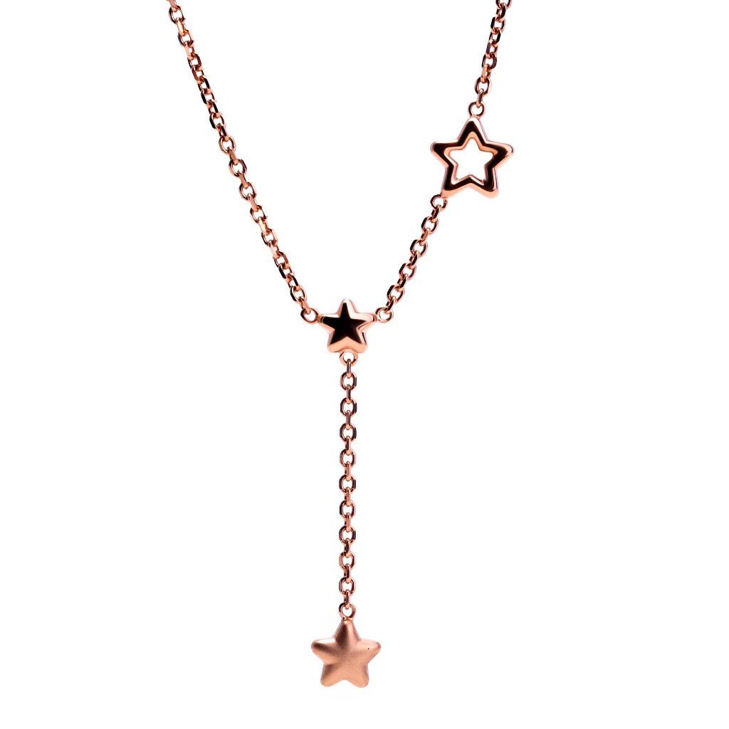 Kalung Serut Emas 8K - Stella Gold Necklace - Veya Collection - Juene Jewelry - Juene