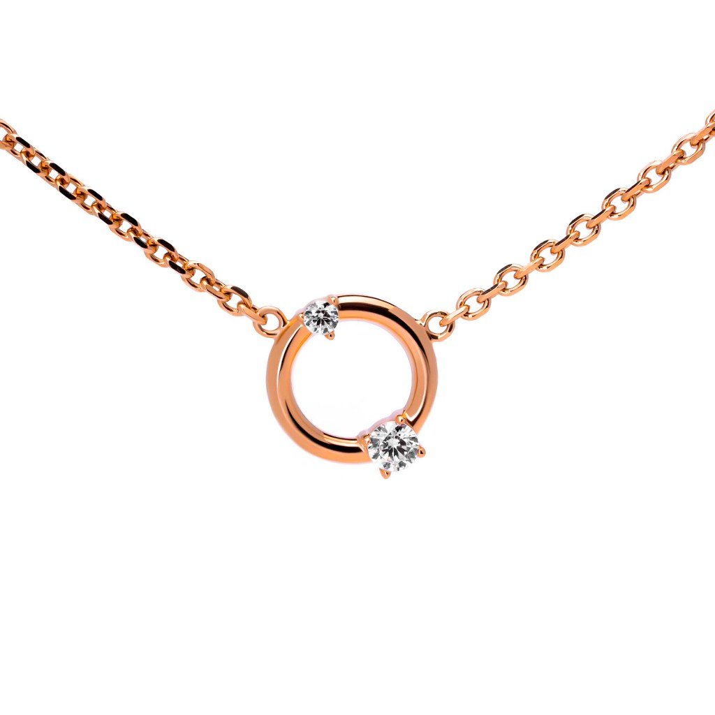 Kalung Serut Emas 8k - Vinda Gold Necklace - Tally Collection - Juene Jewelry - Juene Jewelry