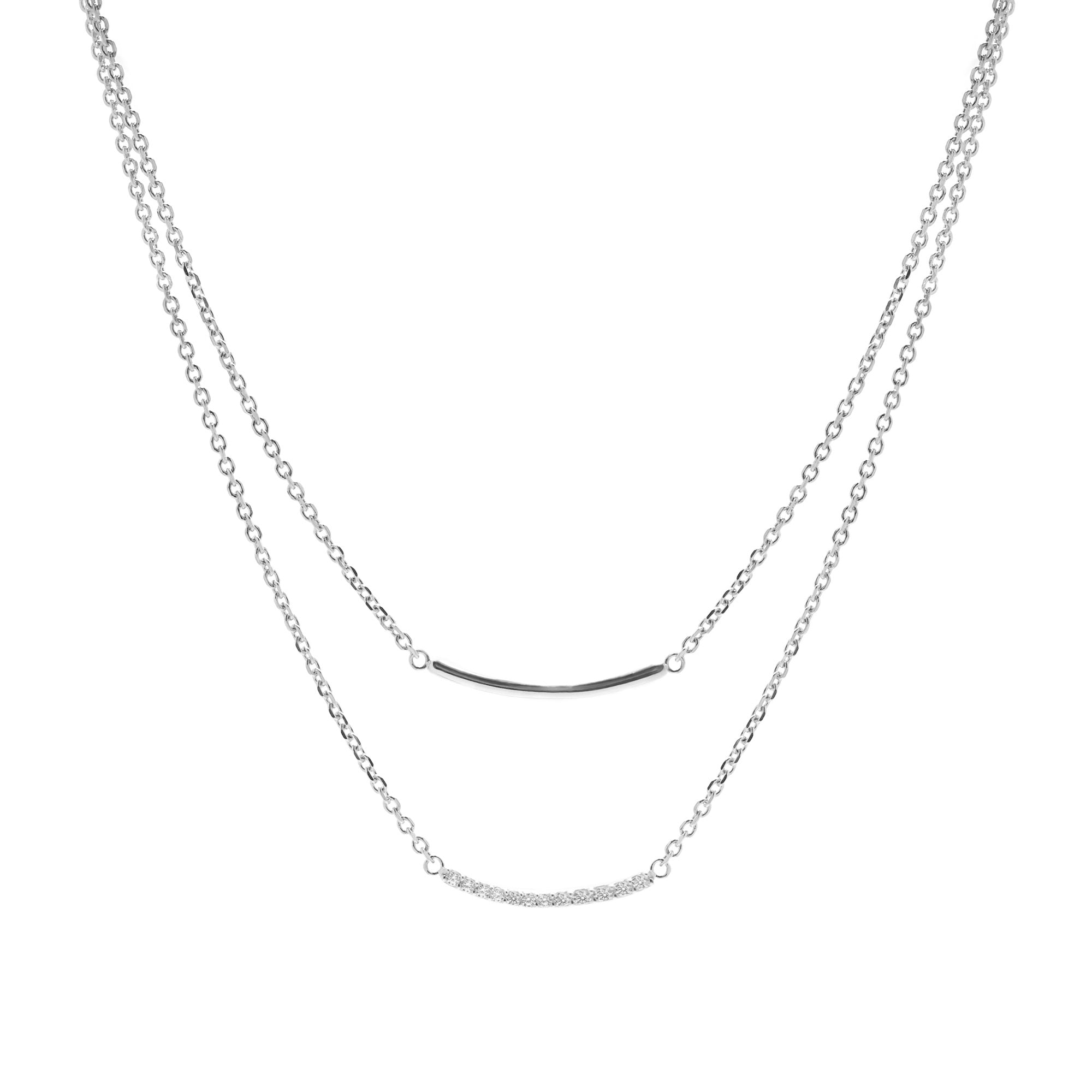 Laura Gold Necklace - Twine Collection - Juene Jewelry