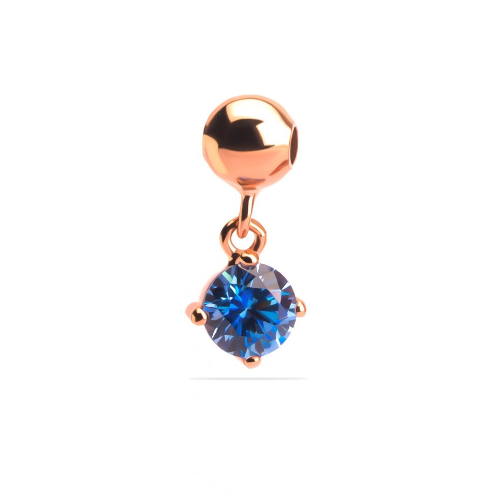 Liontin Emas 7k - Azure Gold Charm - Luxxe 02 Collection - Juene Jewelry - Juene