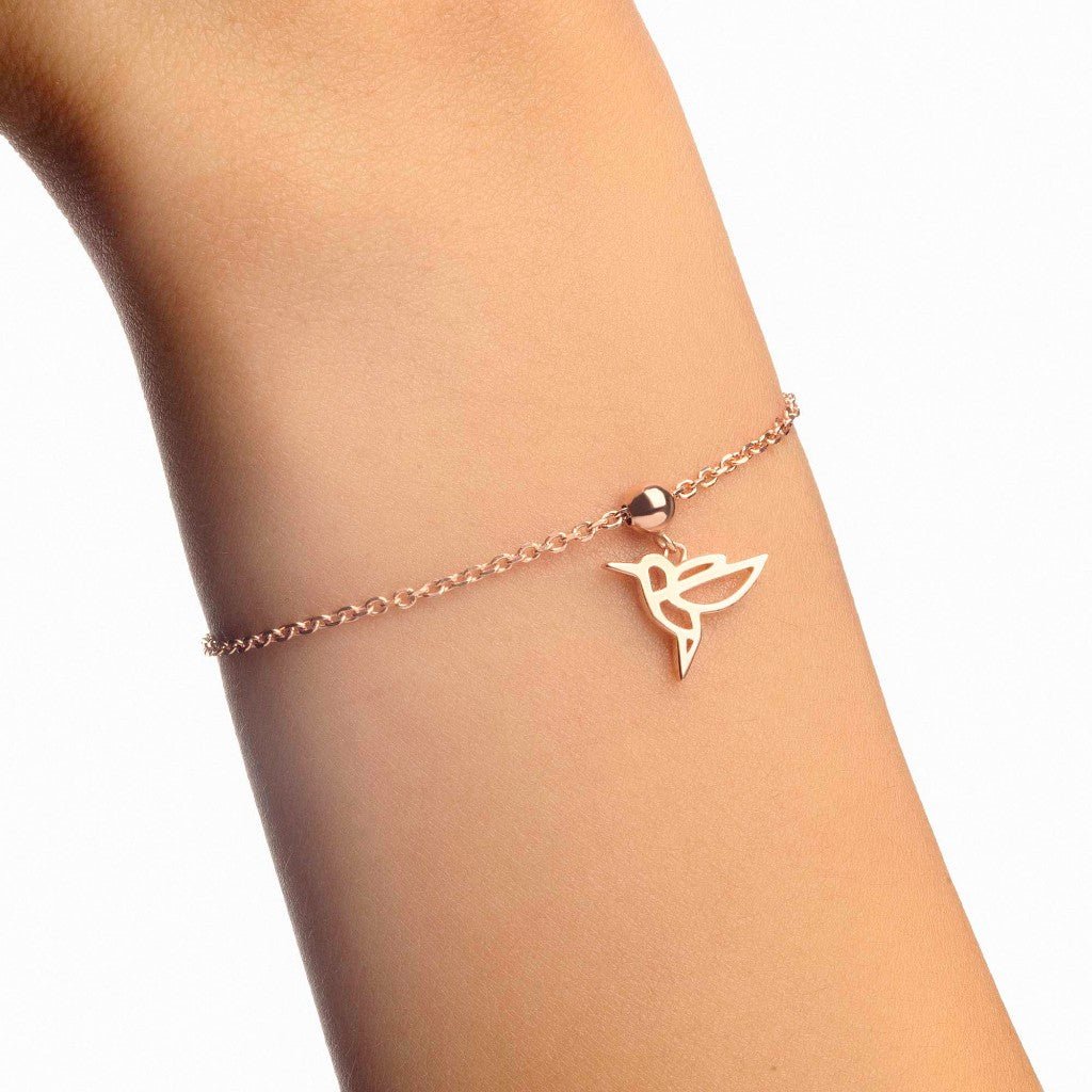 Liontin Emas 7k - Bird Gold Charm - Luxxe 02 Collection - Juene Jewelry - Juene