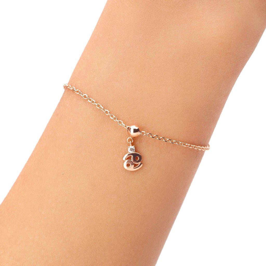 Liontin Emas 7k - Cancer Gold Charm - Luxxe 01 Collection - Juene Jewelry - Juene