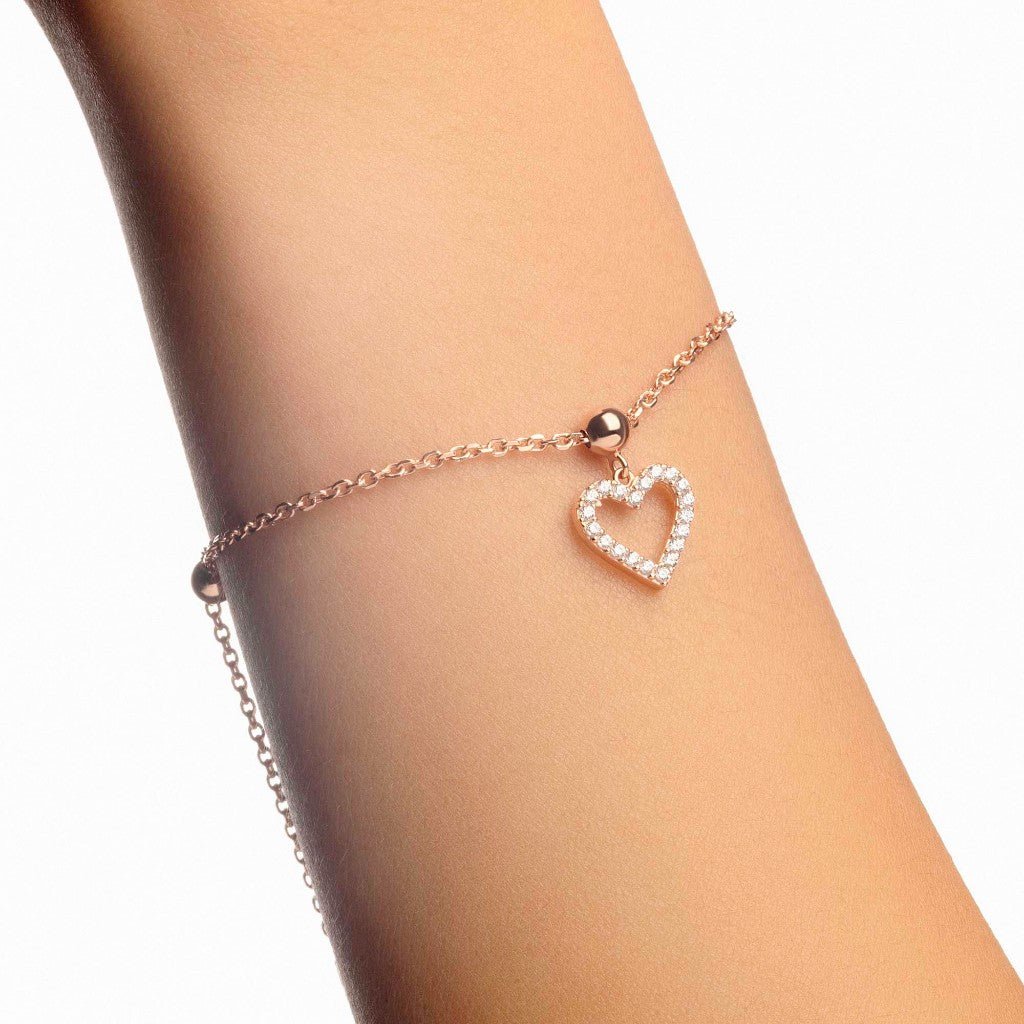 Liontin Emas 7k - Heart Gold Charm 02 - Luxxe 02 Collection - Juene Jewelry - Juene