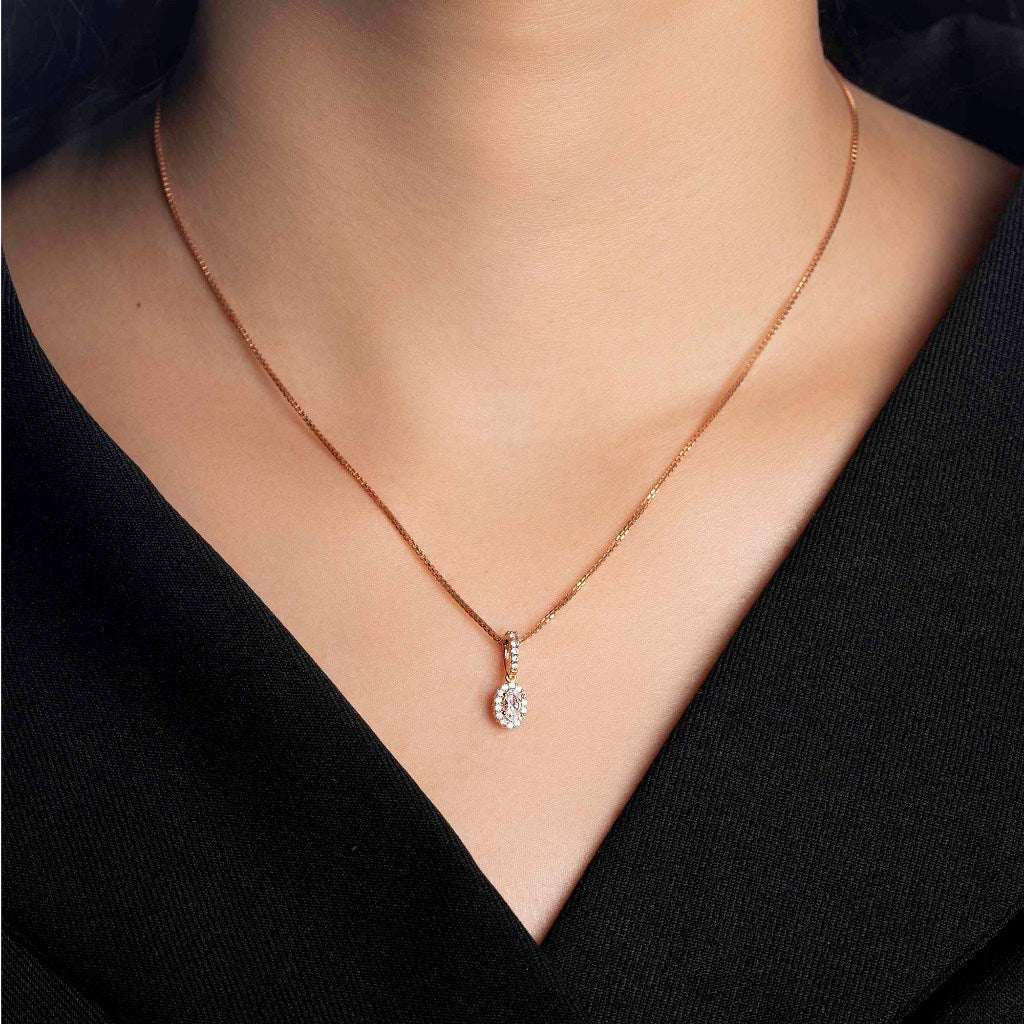 Liontin Emas 7k - Maza Gold Pendant - Glacia Collection - Juene Jewelry - Juene
