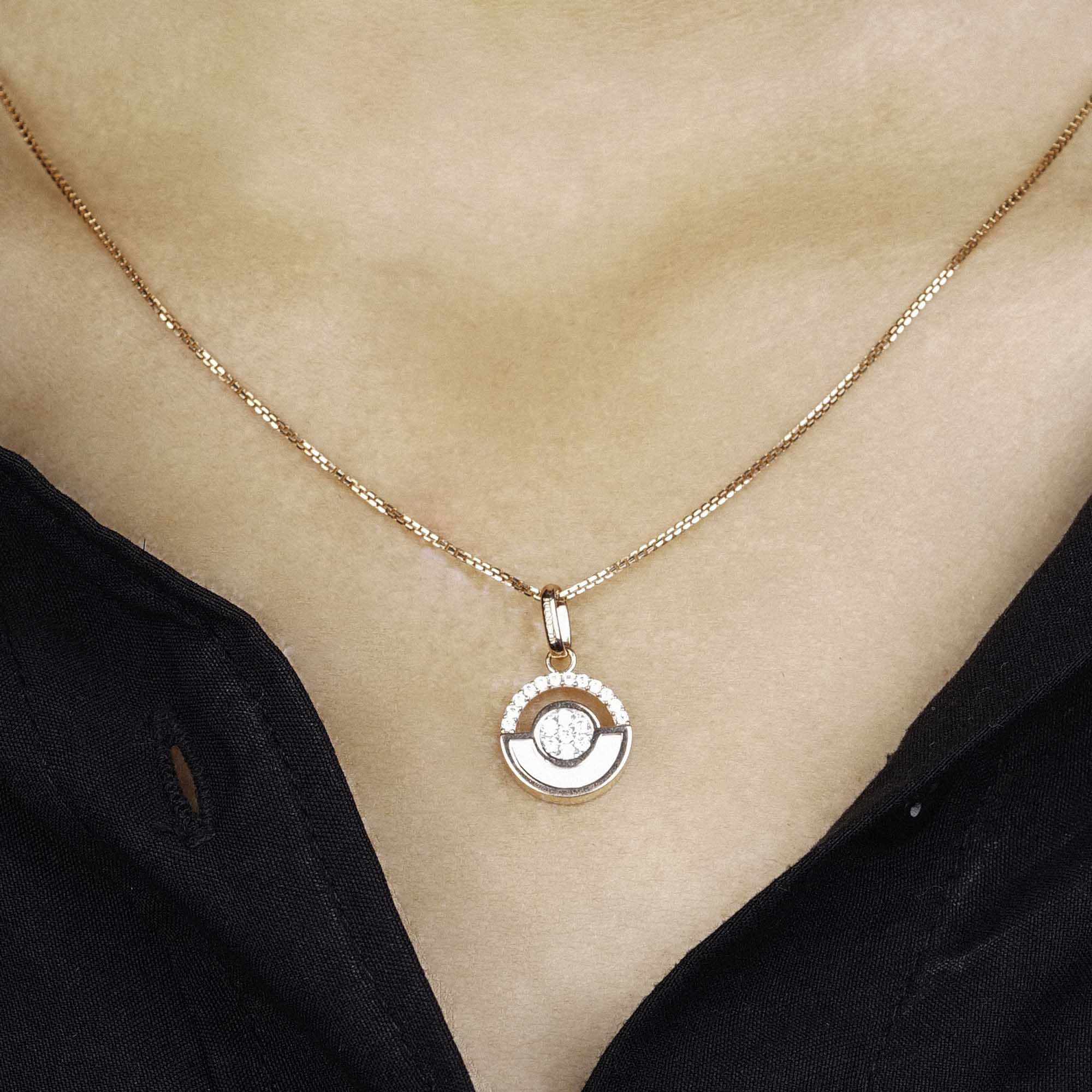 Liontin Emas 7k - Rui Gold Pendant - Mother of Pearl Collection - Juene Jewelry - Juene