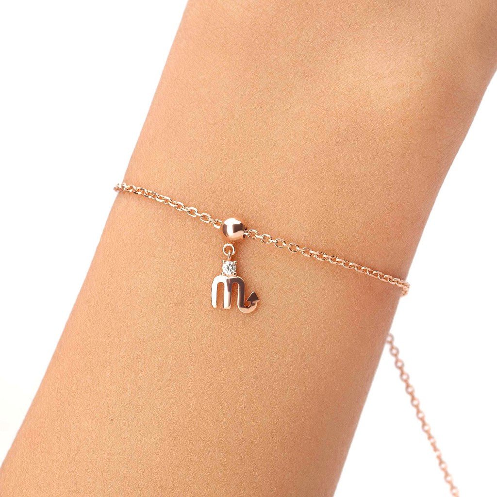 Liontin Emas 7k - Scorpio Gold Charm - Luxxe 01 Collection - Juene Jewelry - Juene