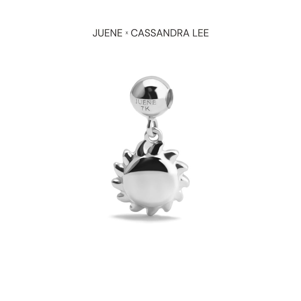 Liontin Emas 7k - Sun Gold Charm - With Love Collection - Cassandra Lee x Juene Jewelry - Juene