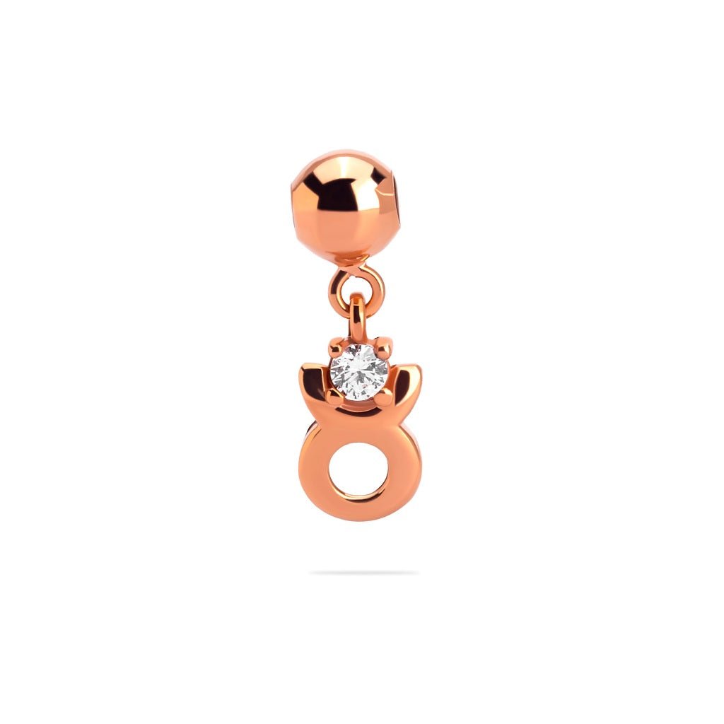 Liontin Emas 7k - Taurus Gold Charm - Luxxe 01 Collection - Juene Jewelry - Juene