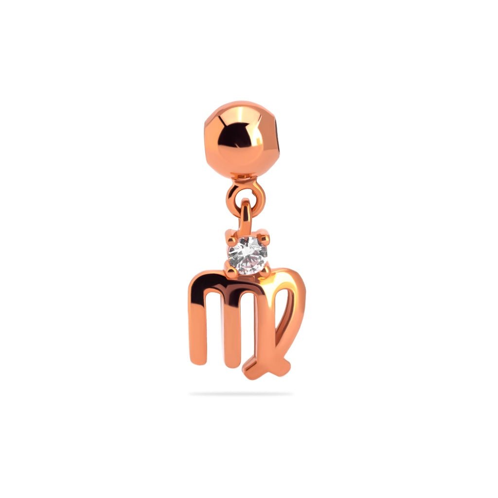Liontin Emas 7k - Virgo Gold Charm - Luxxe 01 Collection - Juene Jewelry - Juene