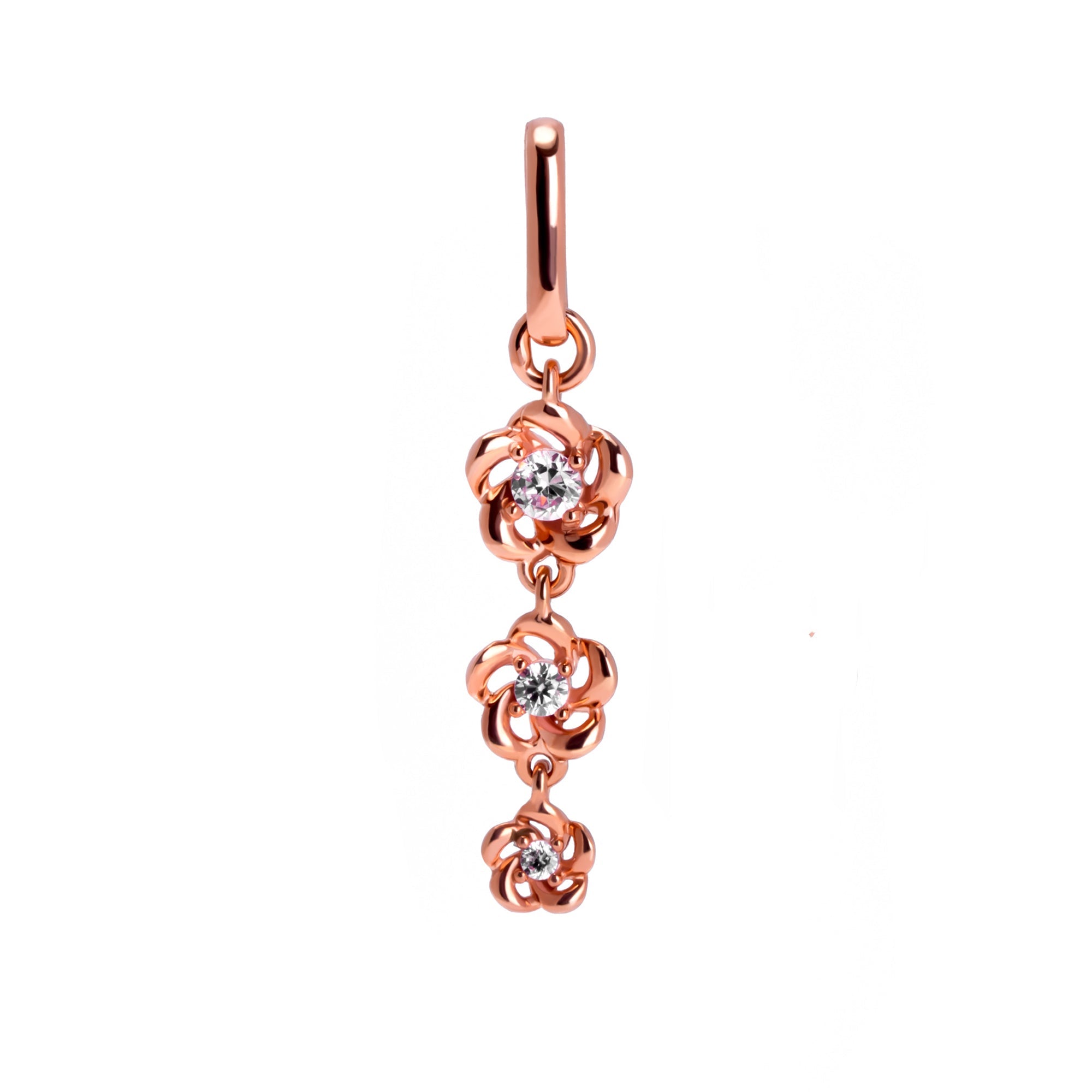 Liontin Emas 8K - Camila Gold Pendant - Flux Collection - Juene Jewelry - Juene Jewelry