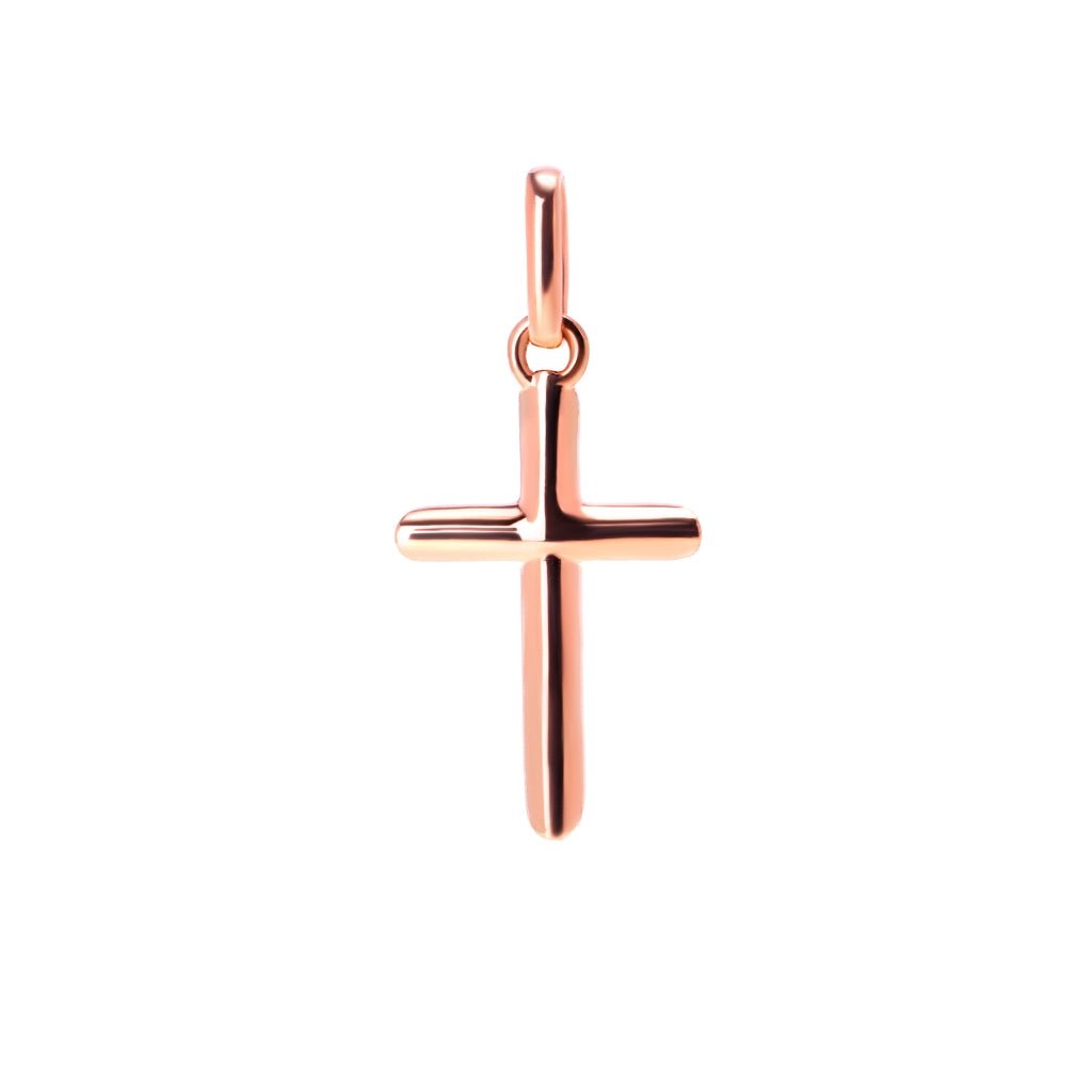Liontin Emas 8K - Cross Gold Pendant - Fiora Collection - Juene Jewelry - Juene Jewelry