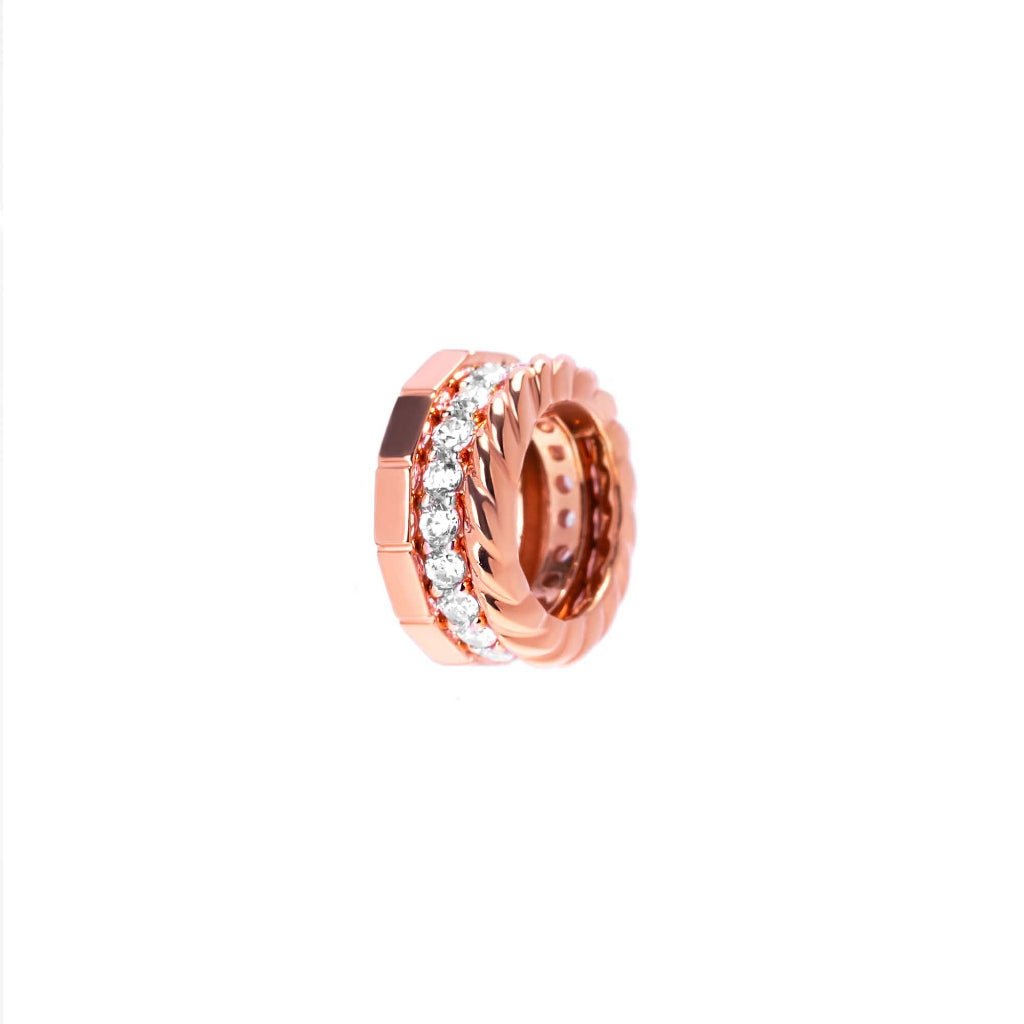 Liontin Emas 8K - Jade Gold Pendant - Flux Collection - Juene Jewelry - Juene Jewelry