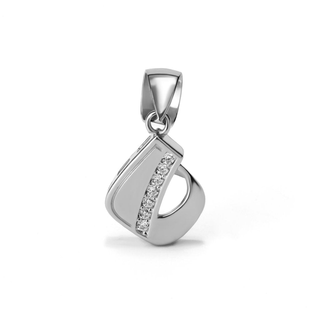 Liontin Emas 8K - Vava Gold Pendant - Viviene Collection - Juene Jewelry - Juene