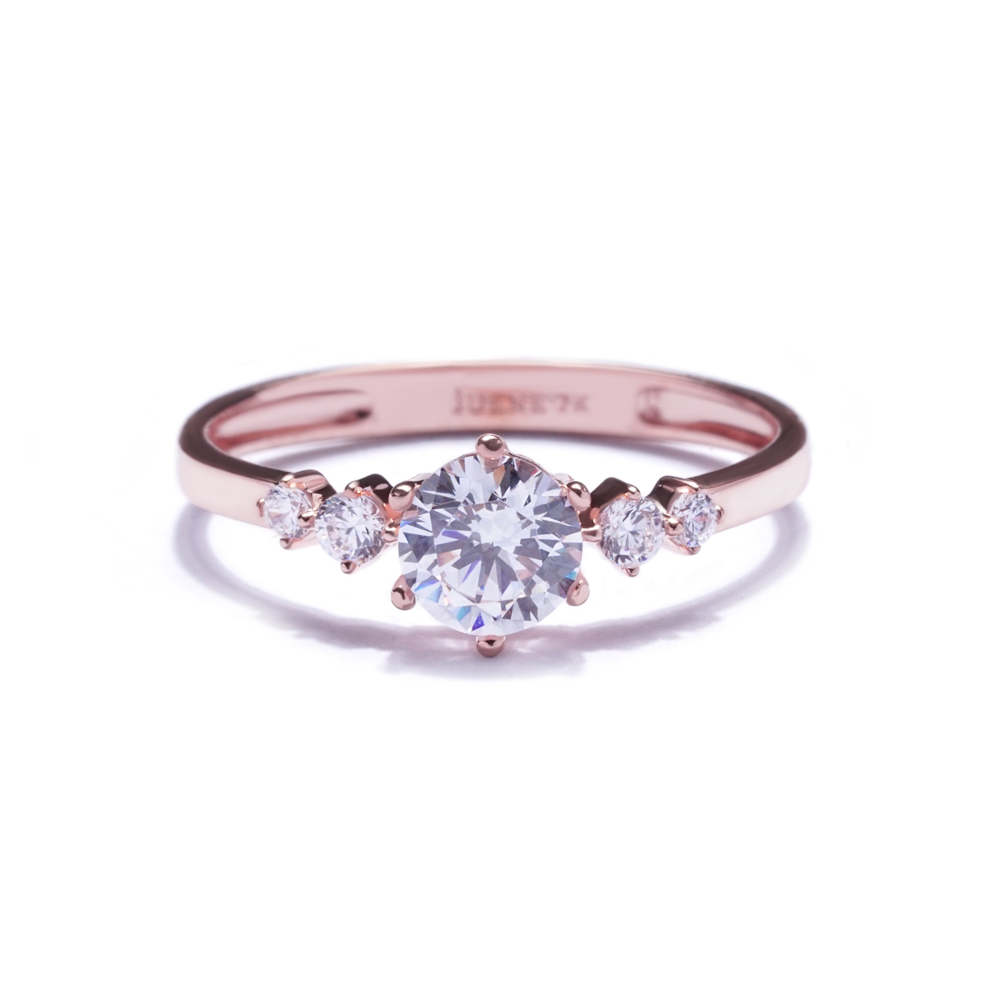Lulu Gold Ring - Dazzling Juene Collection - Juene Jewelry