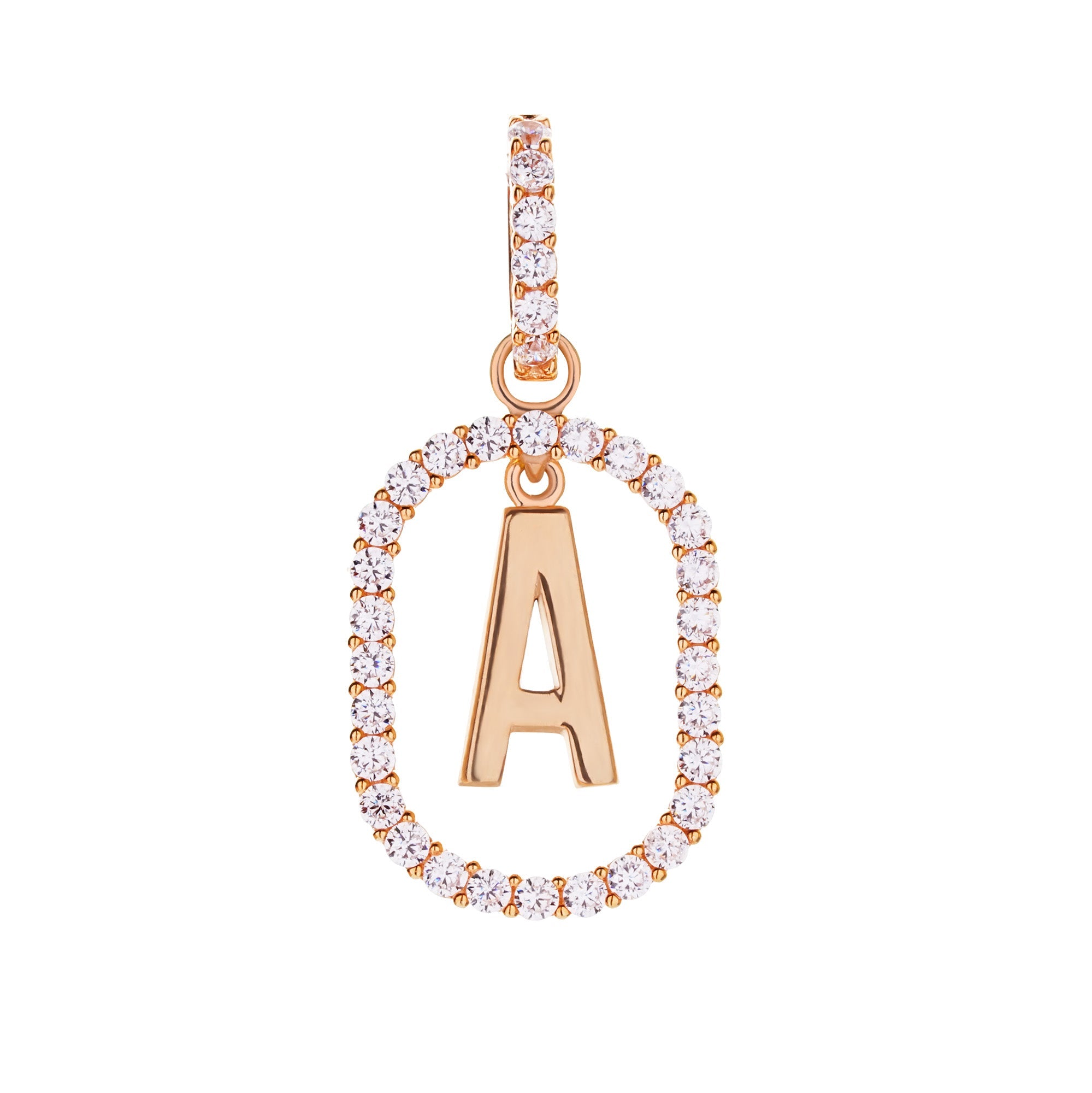 Aerin A Gold Pendant - Initial Pendant