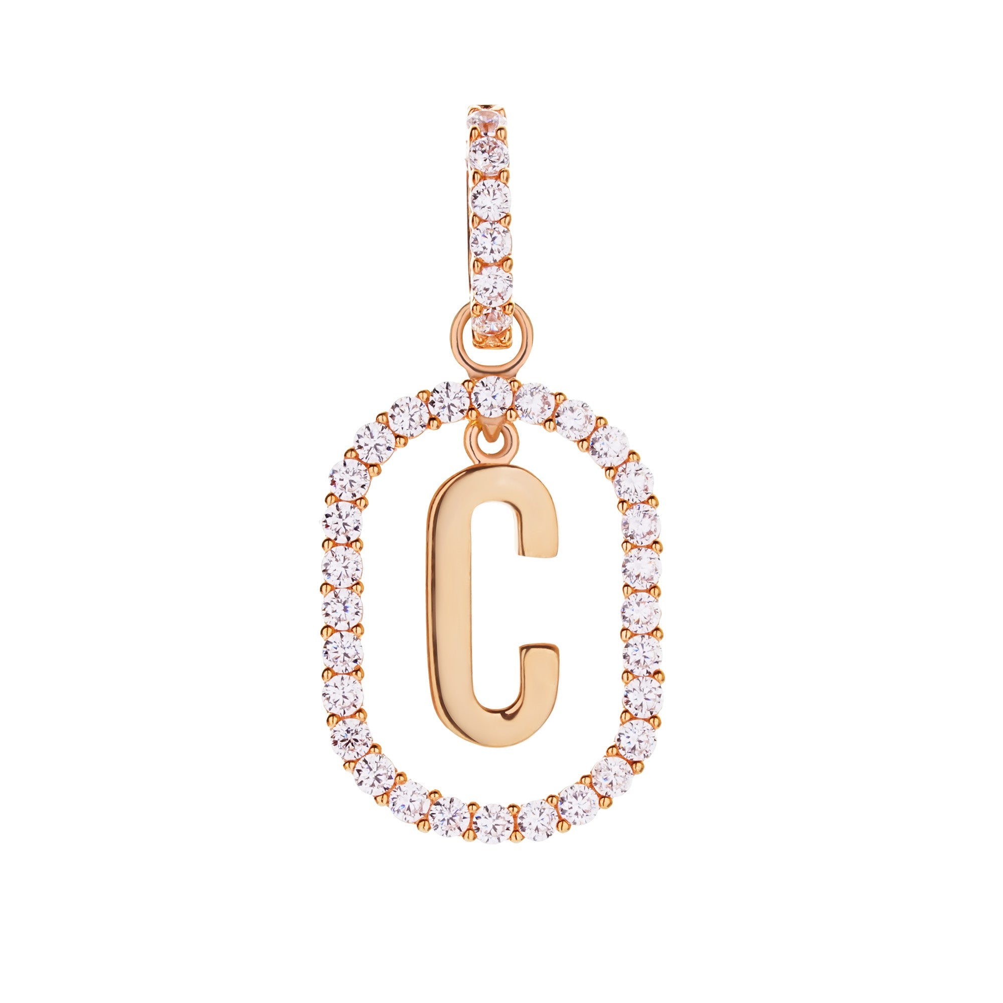 Aerin C Gold Pendant - Initial Pendant