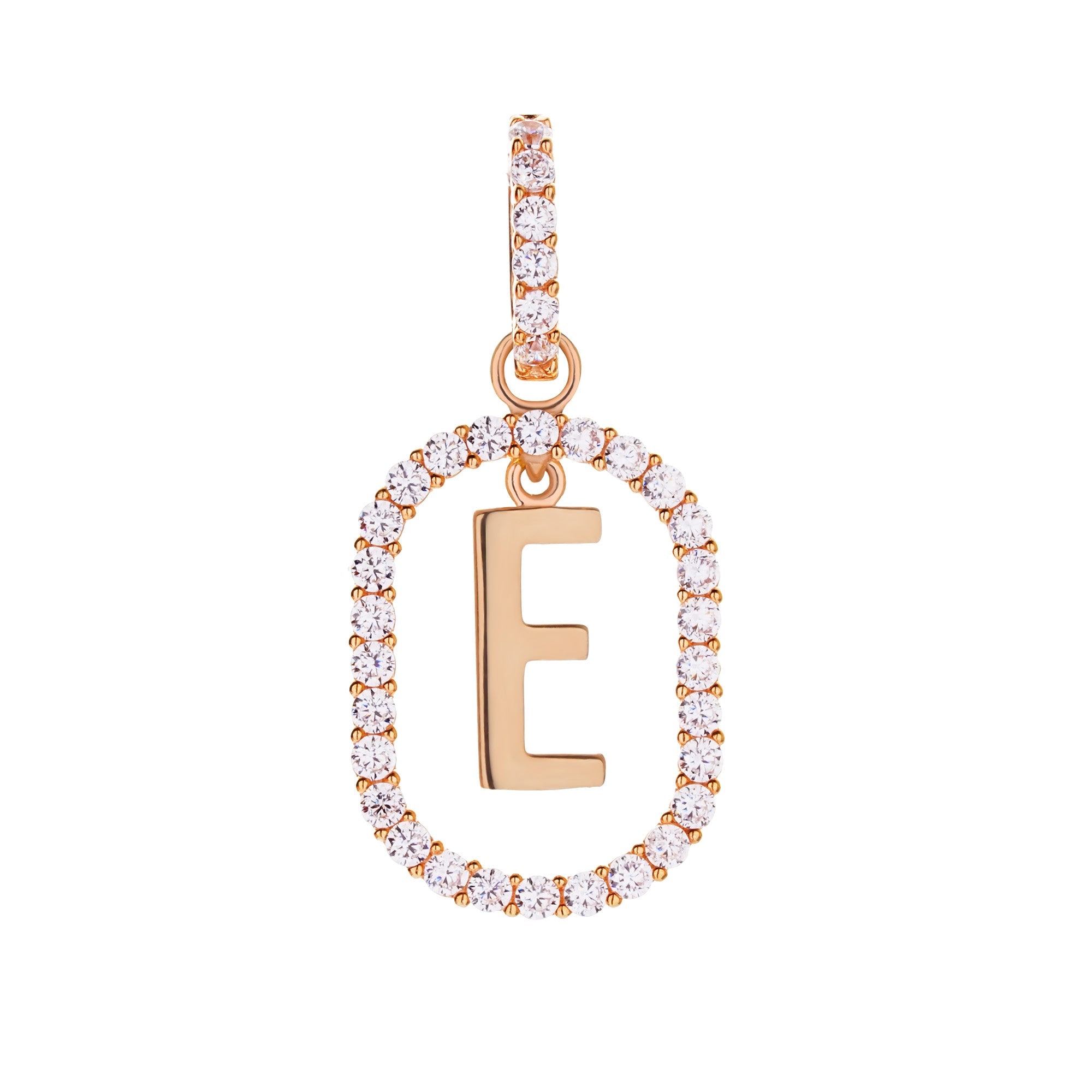Aerin E Gold Pendant - Initial Pendant