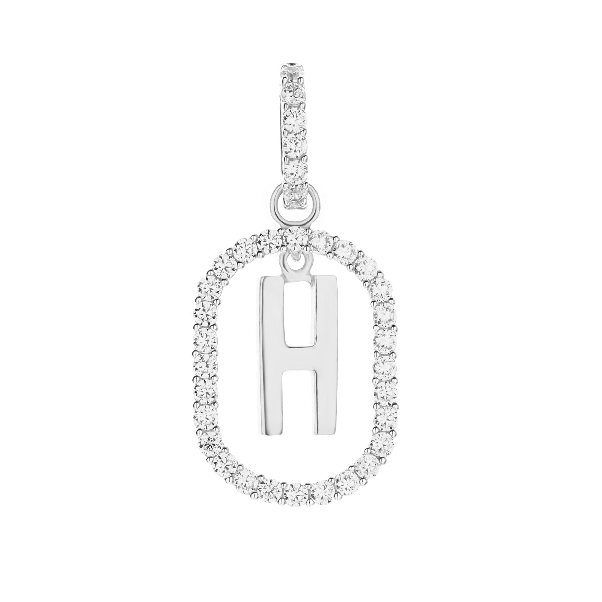 Aerin H Gold Pendant - Initial Pendant