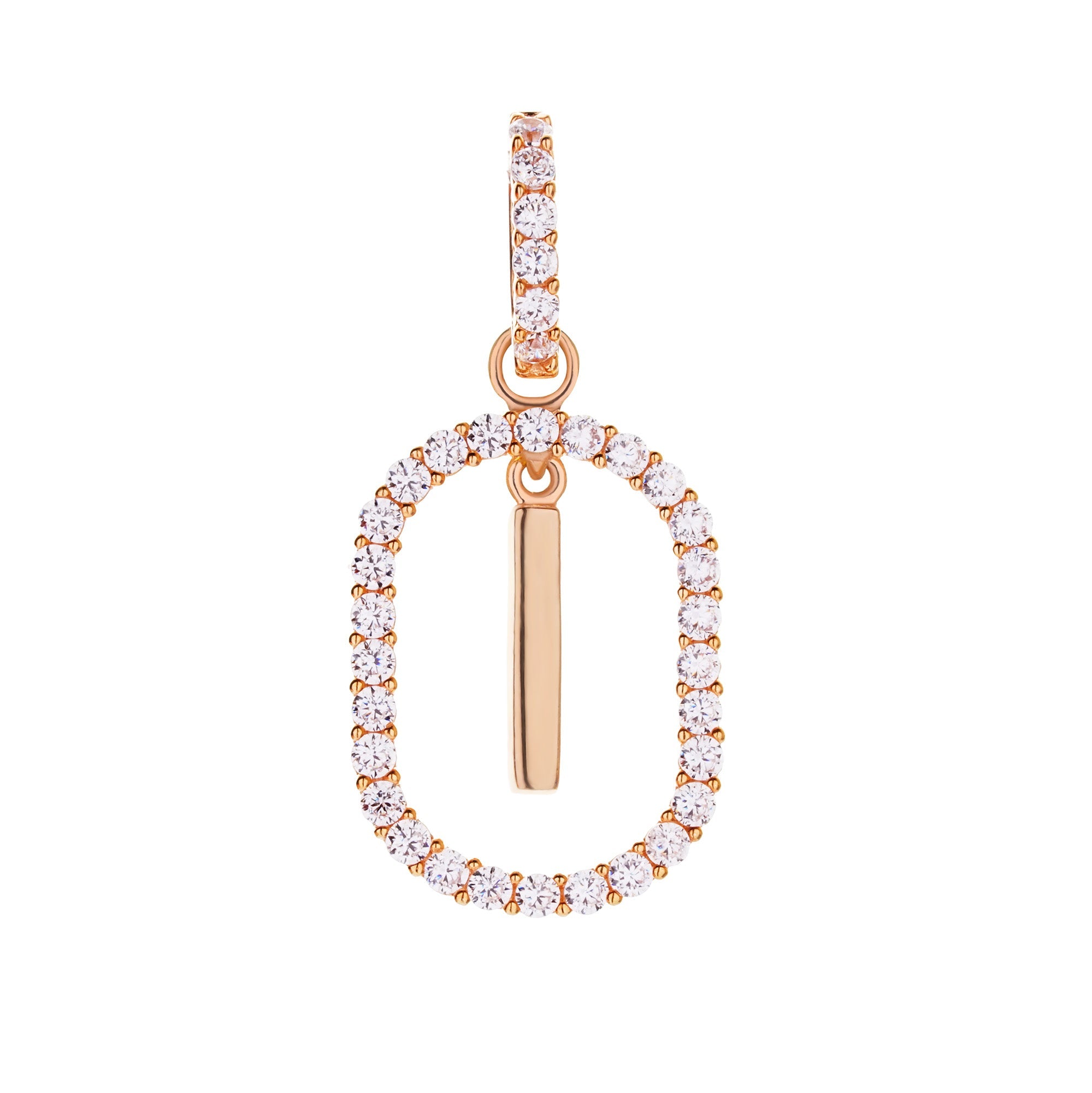Aerin I Gold Pendant - Initial Pendant