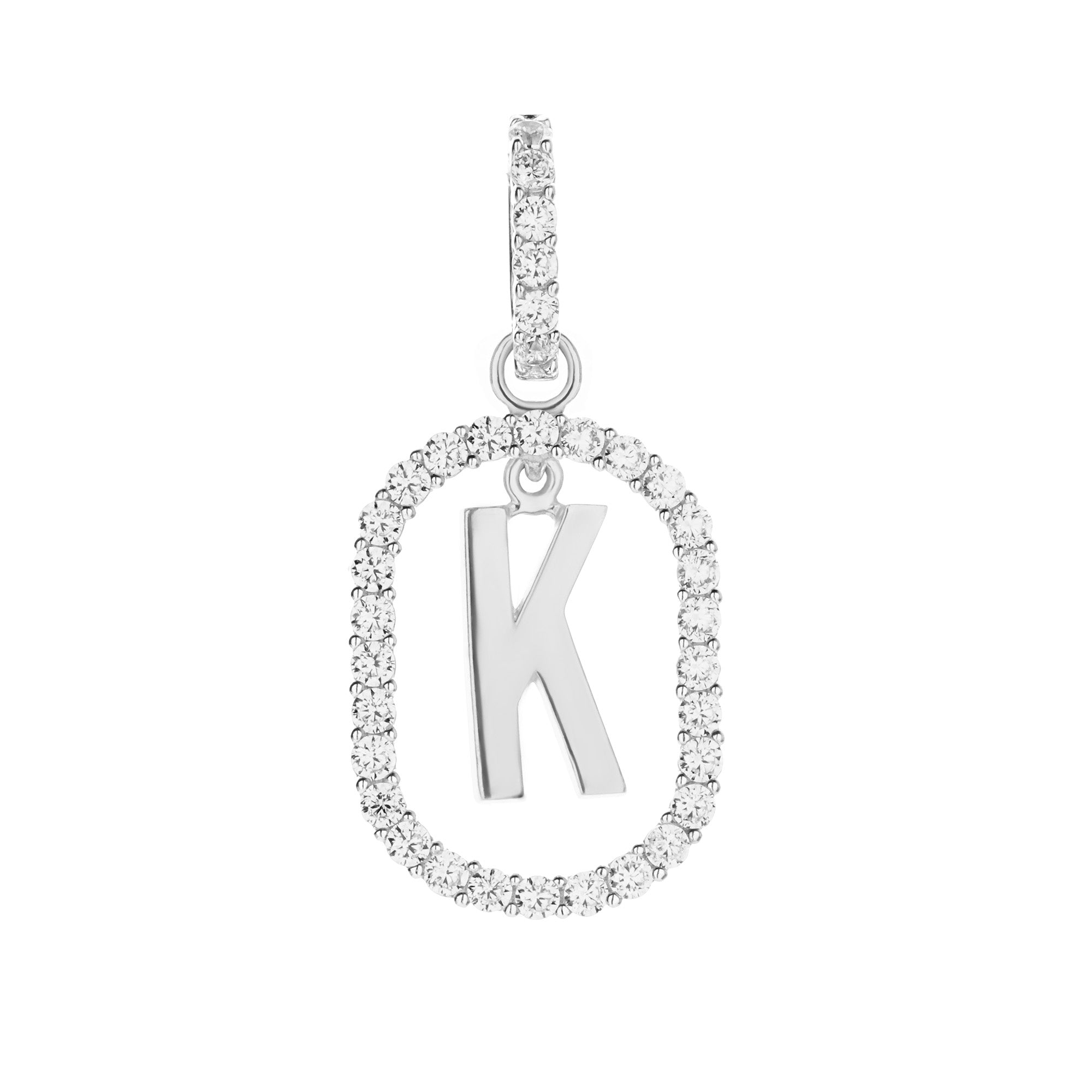 Aerin K Gold Pendant - Initial Pendant - Juene Jewelry