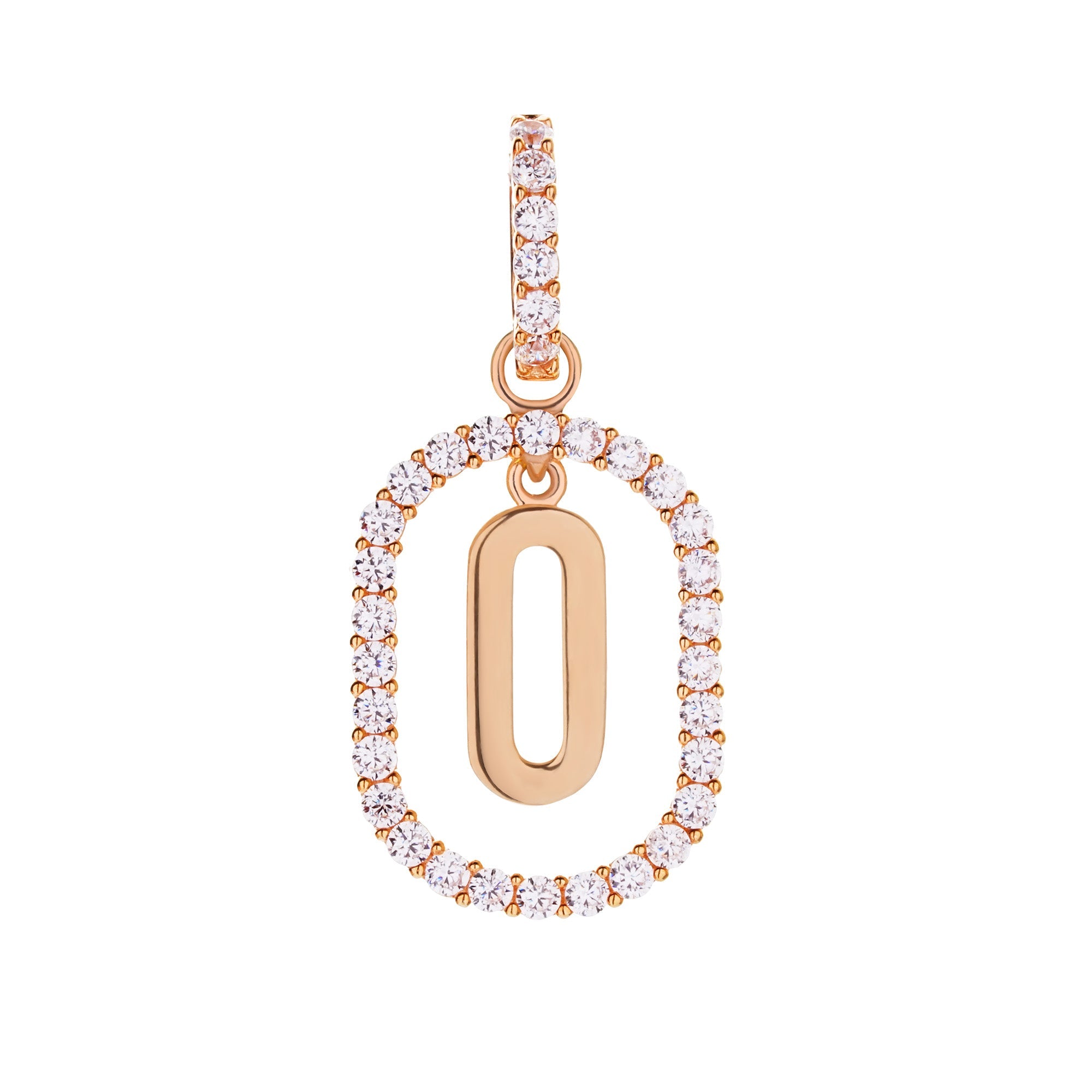 Aerin O Gold Pendant - Initial Pendant