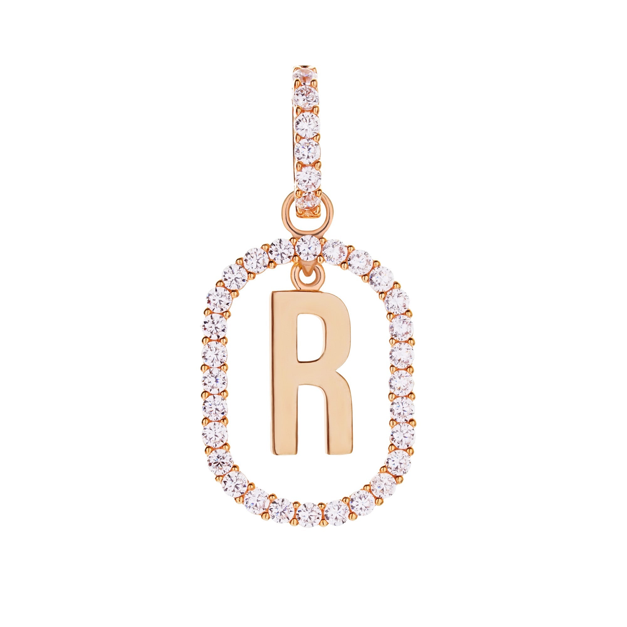 Aerin R Gold Pendant - Initial Pendant