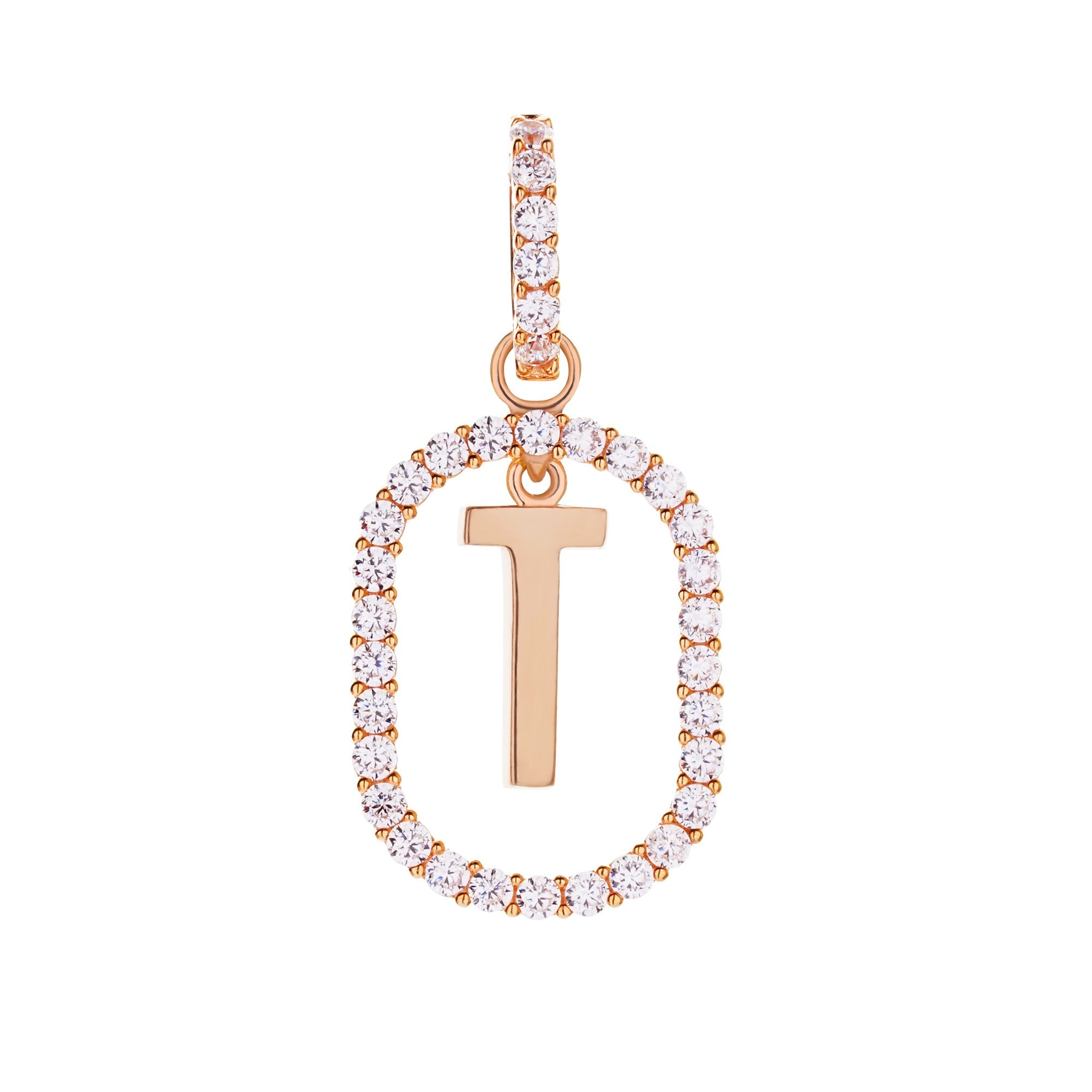 Aerin T Gold Pendant - Initial Pendant