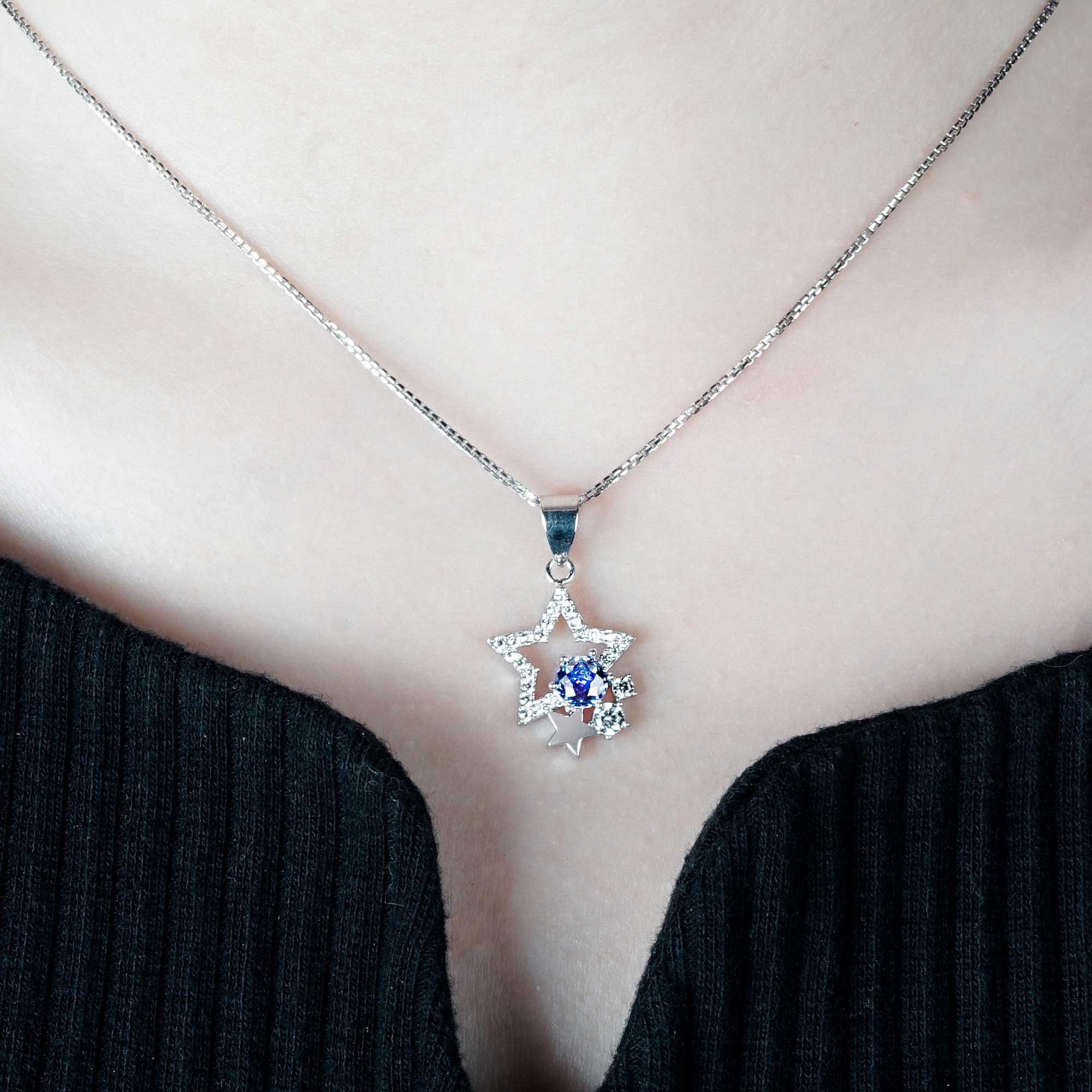 Ahana Gold Pendant - Under The Sky - Juene Jewelry