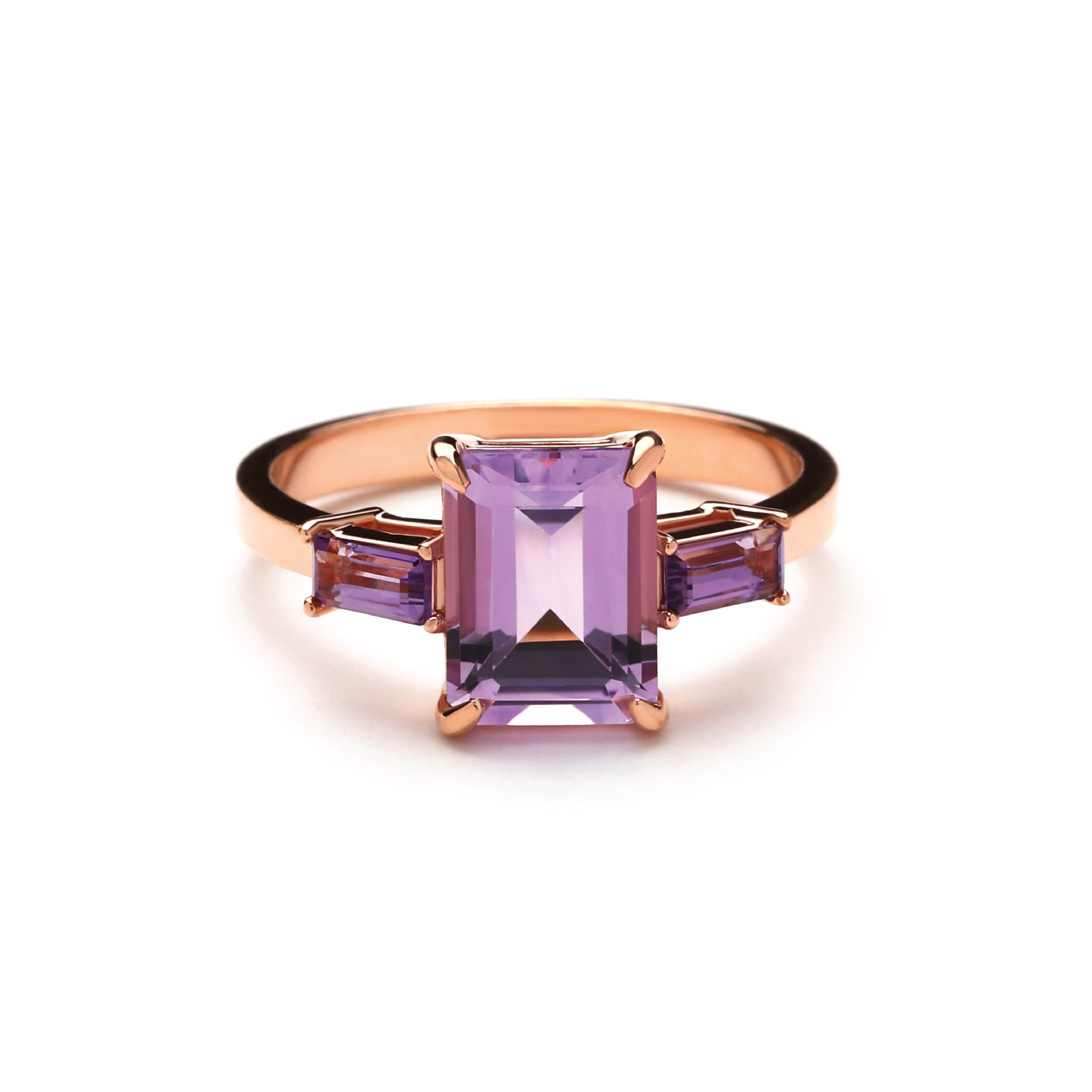 Amethys Rings 01 - Juene Jewelry