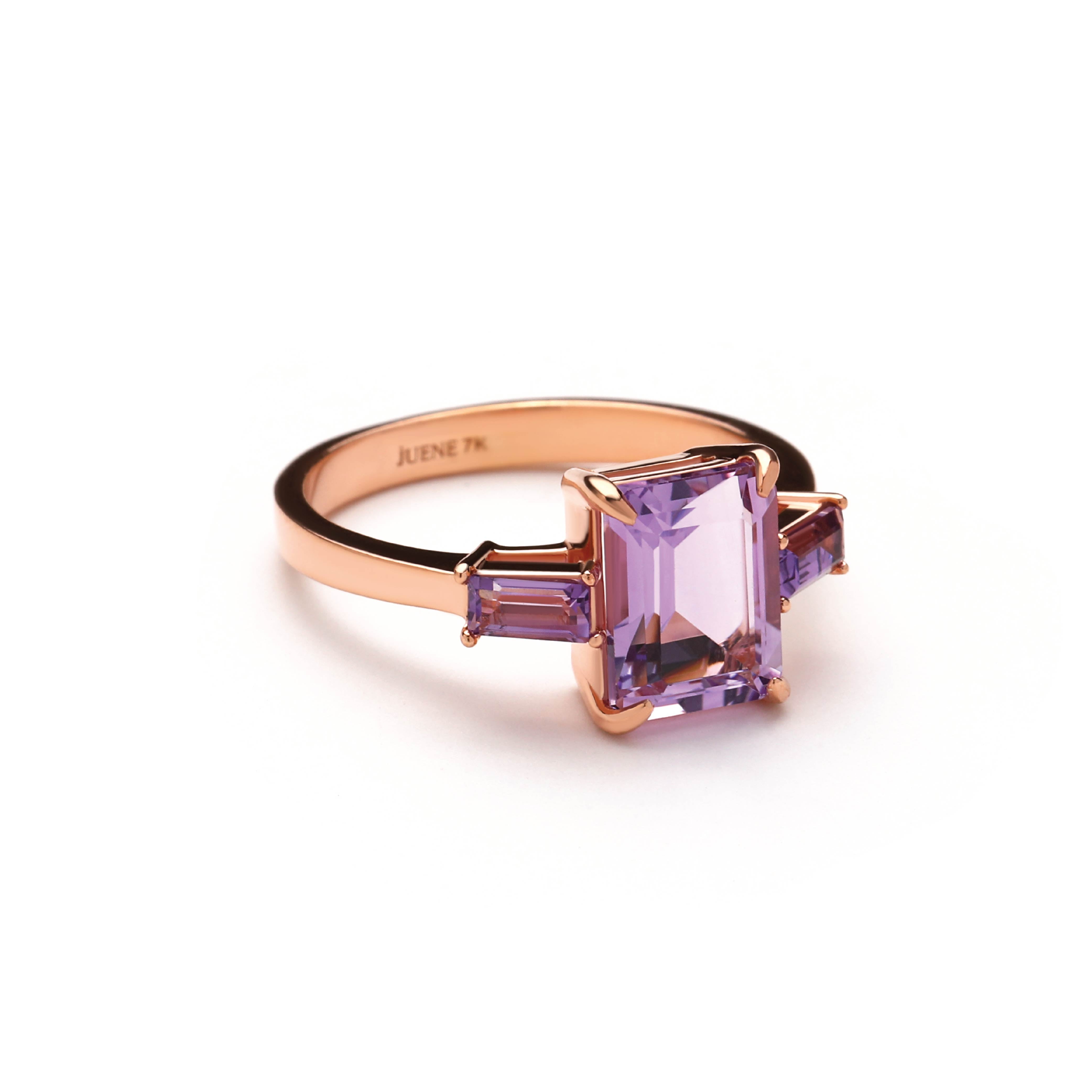 Amethys Rings 01 - Juene Jewelry