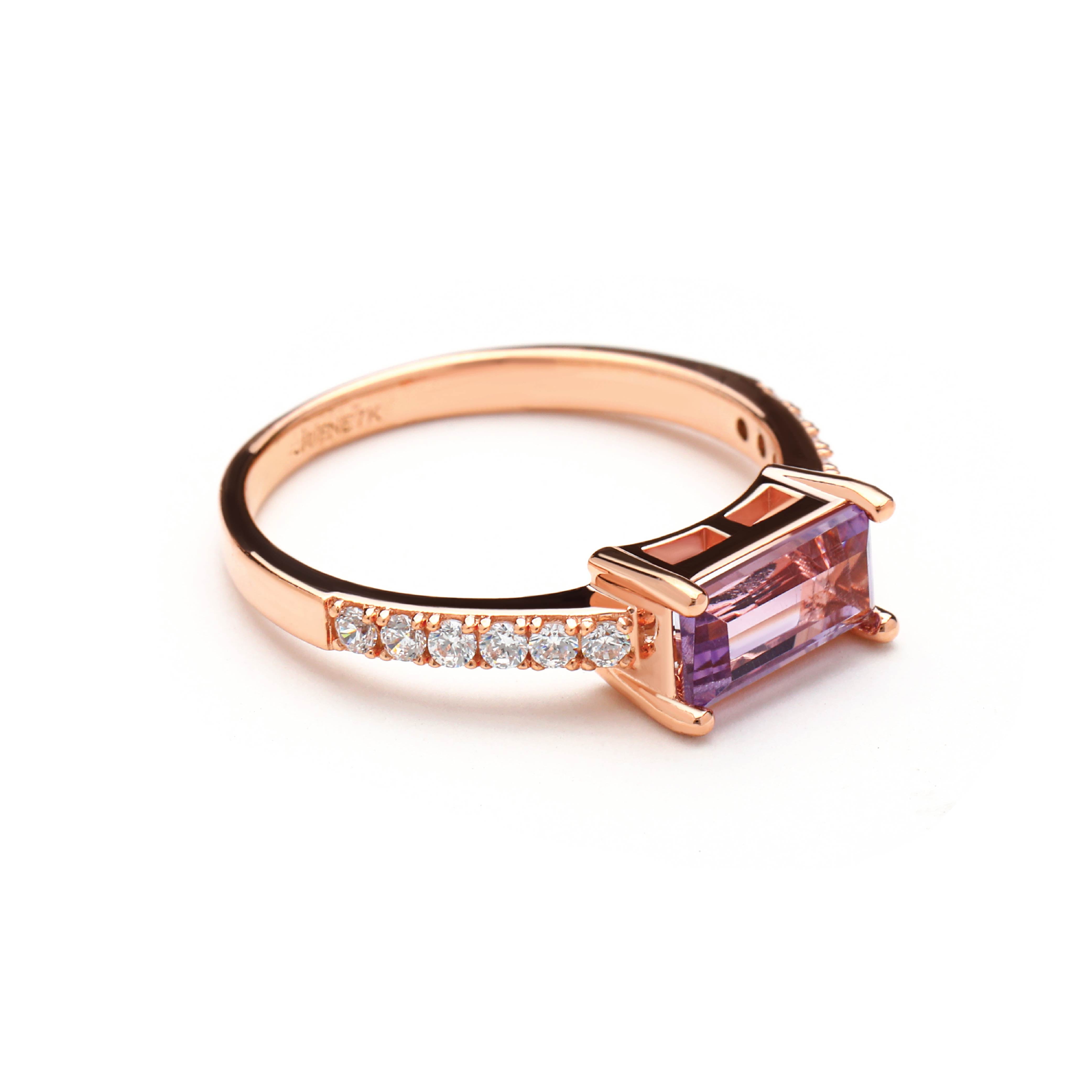 Amethys Rings 02 - Juene Jewelry