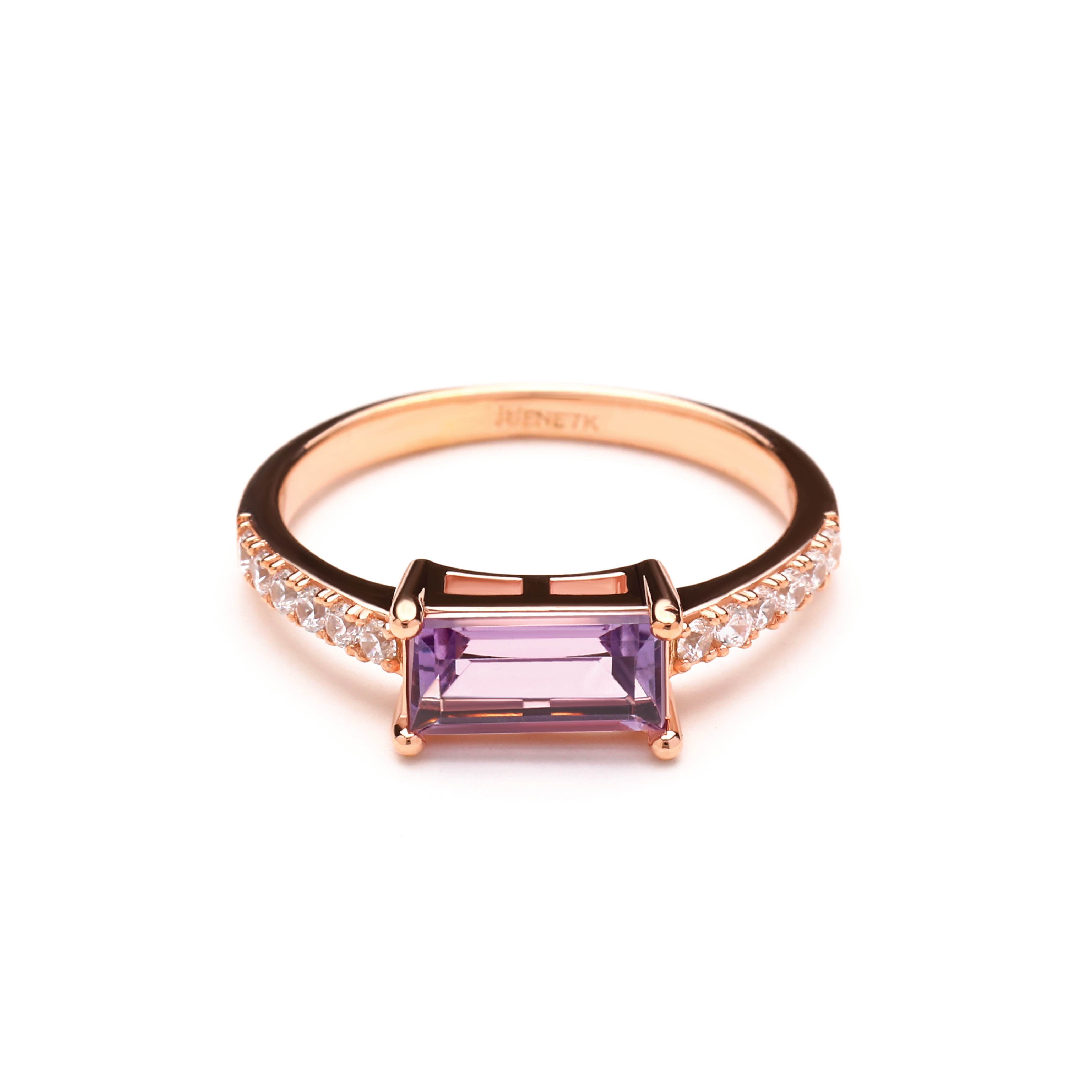 Amethys Rings 02 - Juene Jewelry