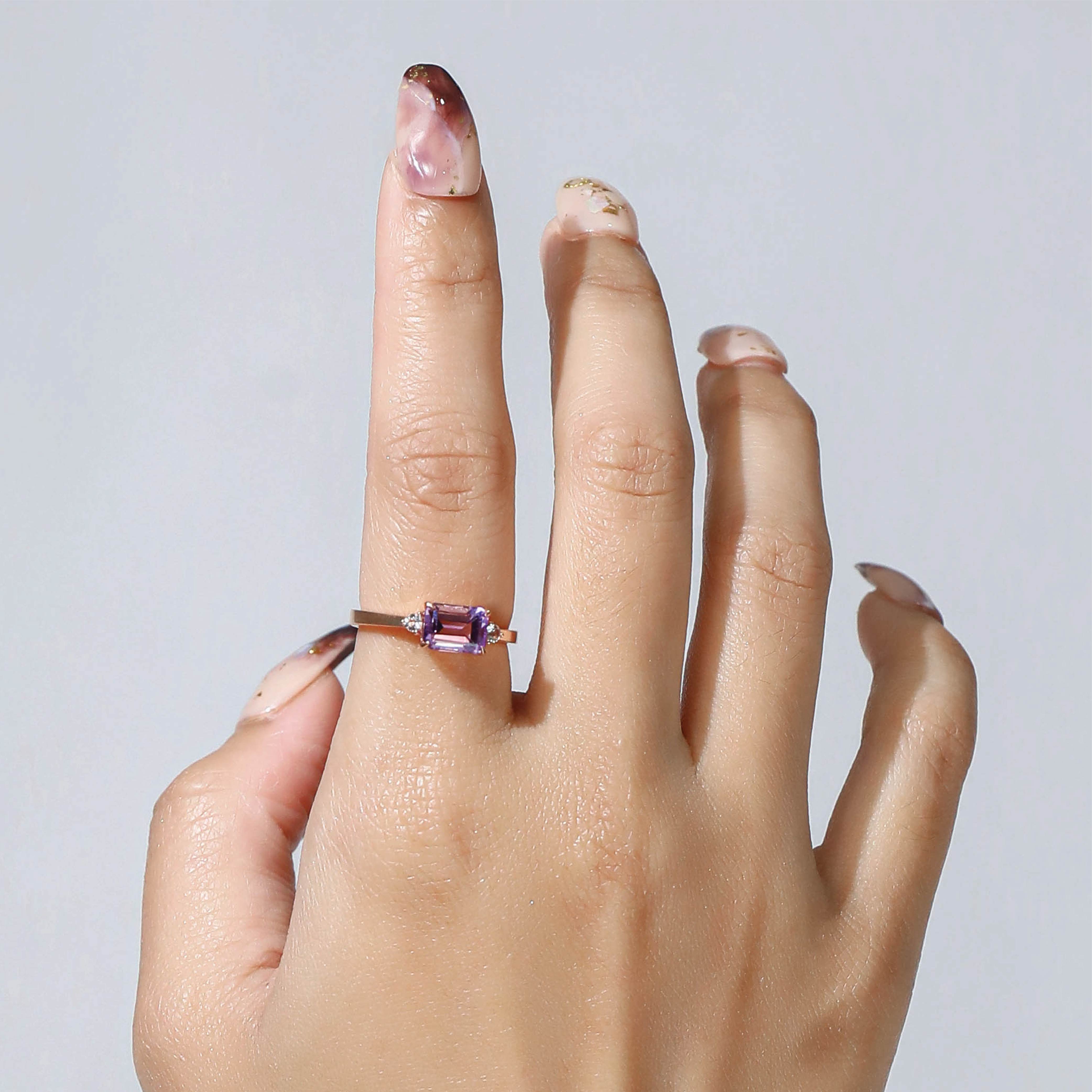 Amethys Rings 04 - Juene Jewelry