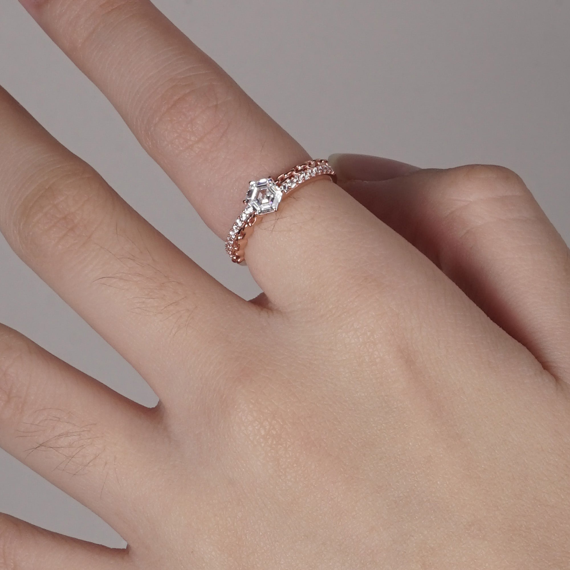 Anna Gold Ring - Sparkle & Joy - Juene Jewelry