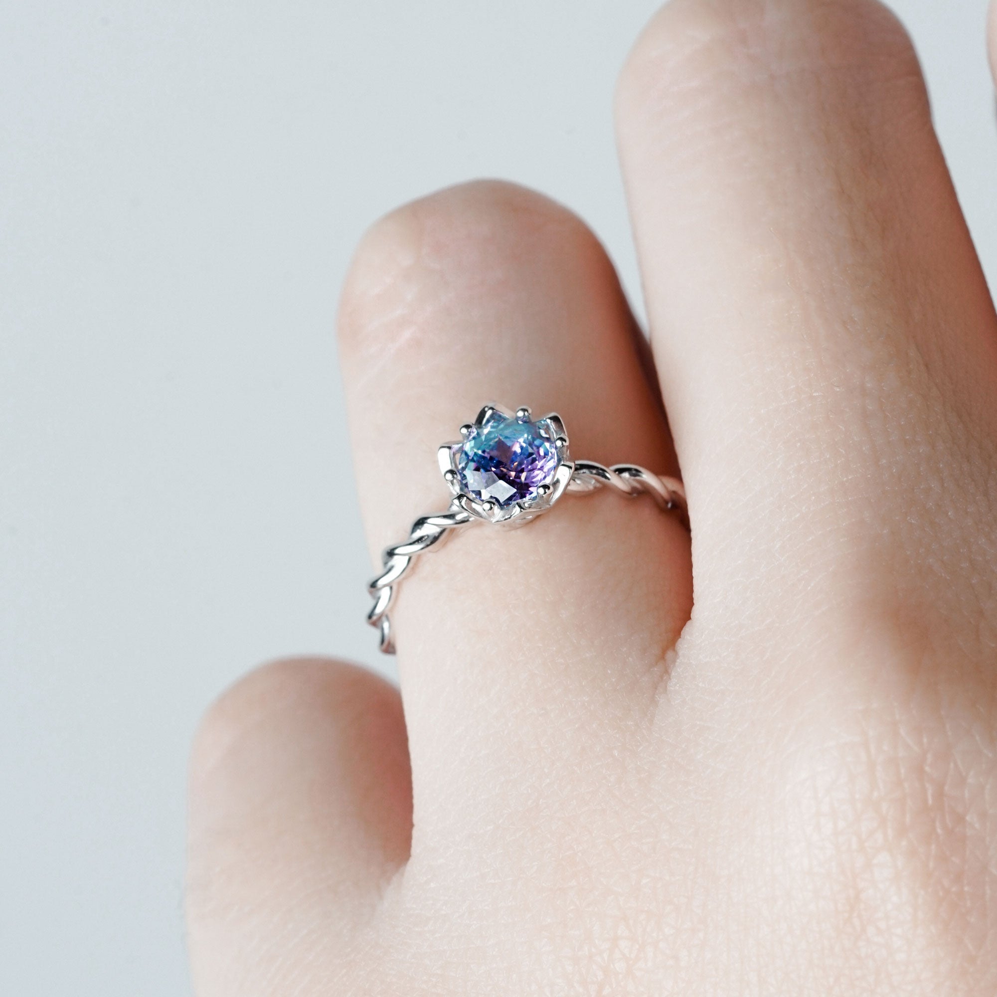 Azura Gold Ring - Under The Sky - Juene Jewelry